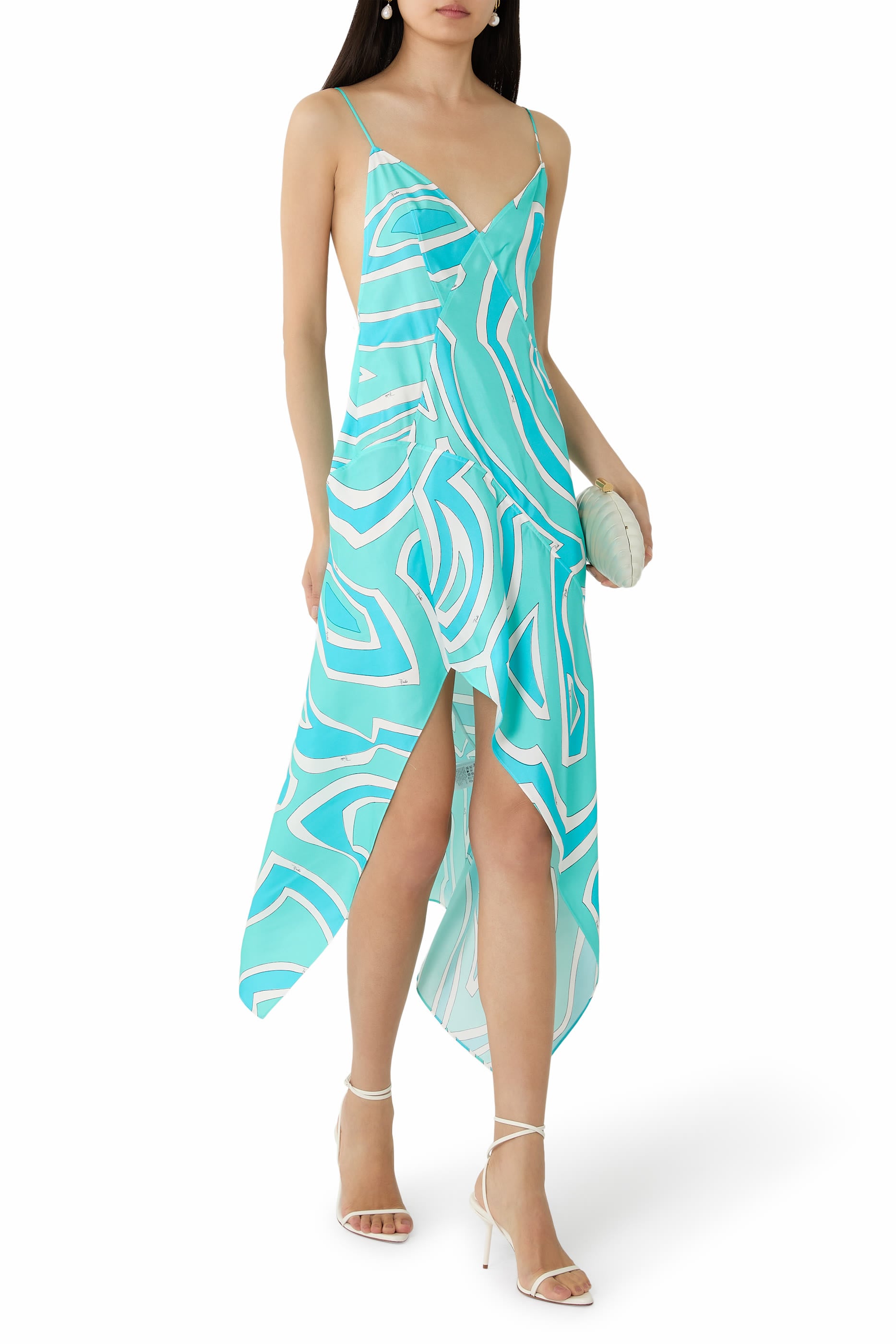 Abito Silk Twill Dress