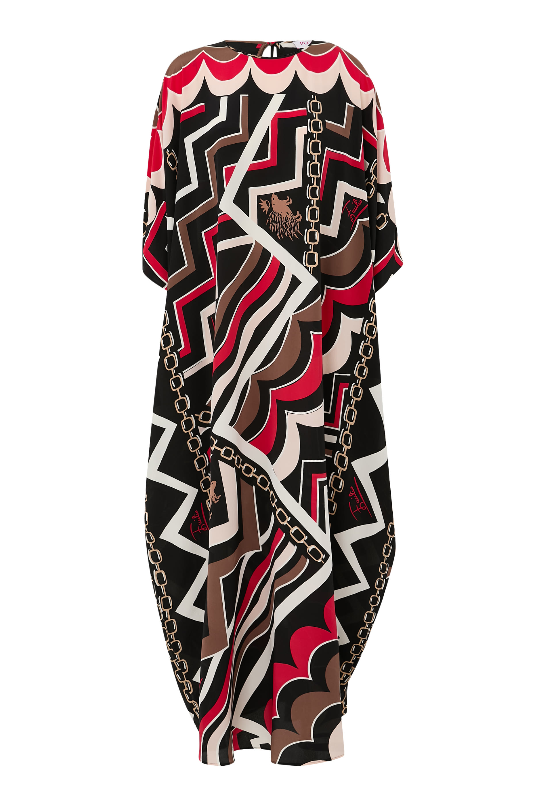 Istrice Print Long Kaftan