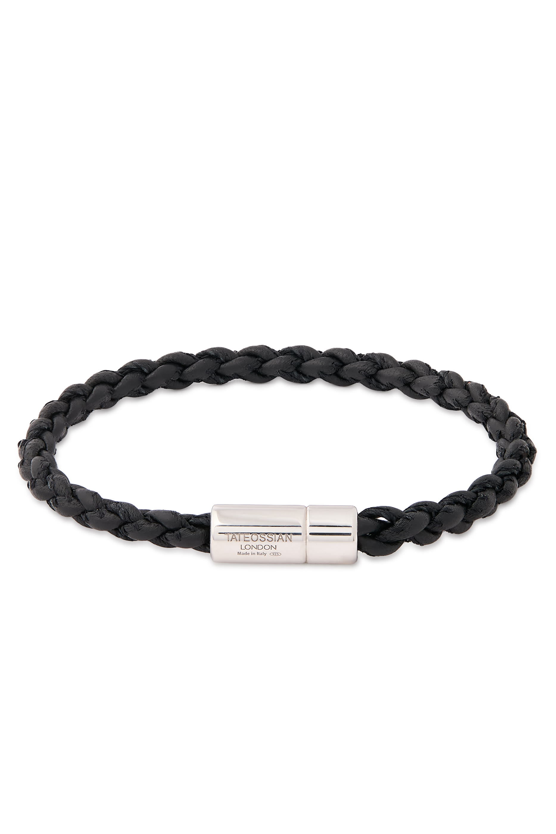 Big Pop Marine Pelle Bracelet, Sterling Silver & Leather