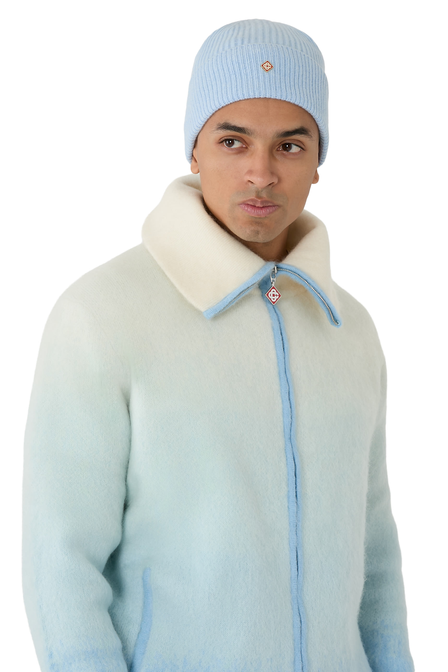 Wool Rib Beanie