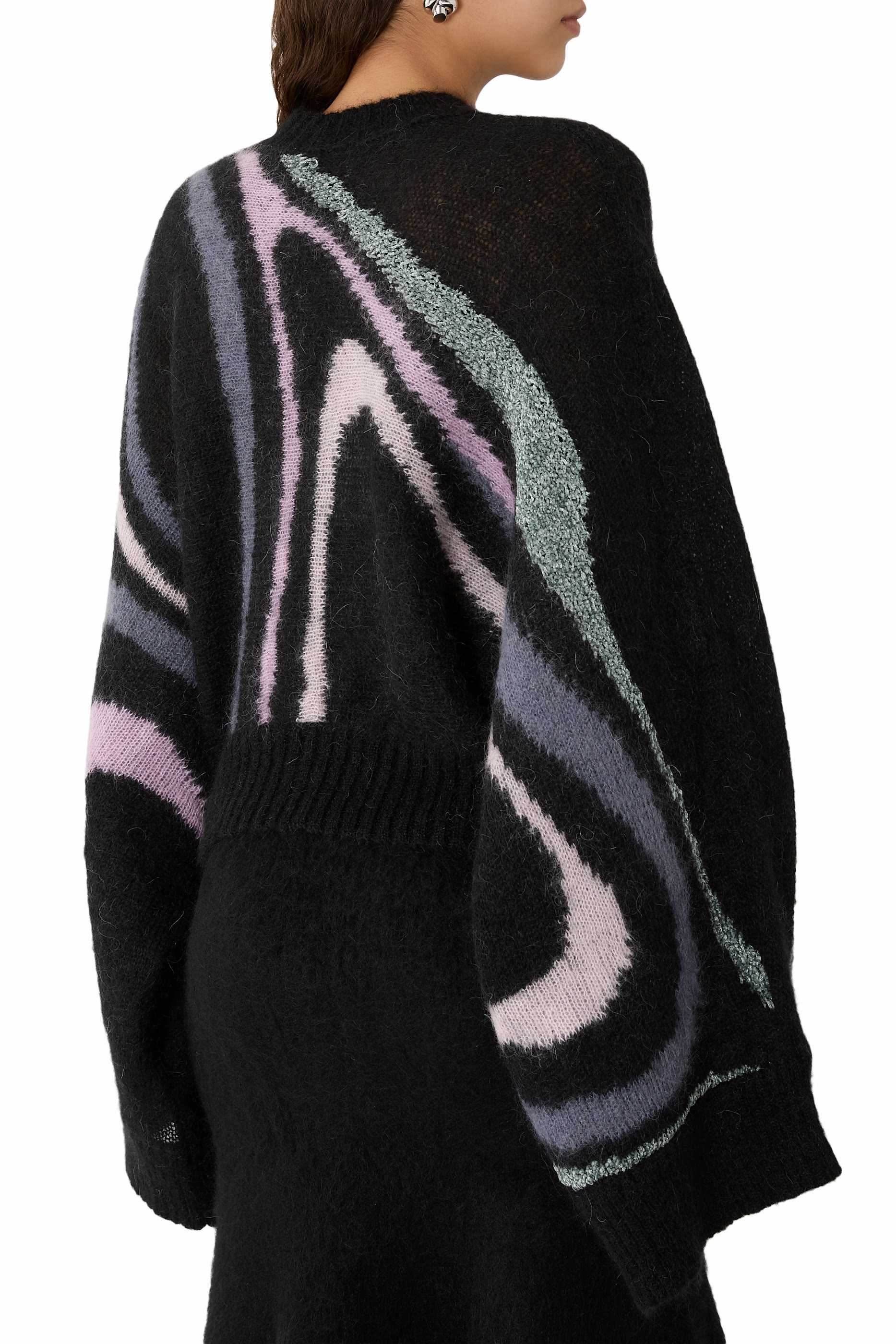  Geometric Pattern Sweater