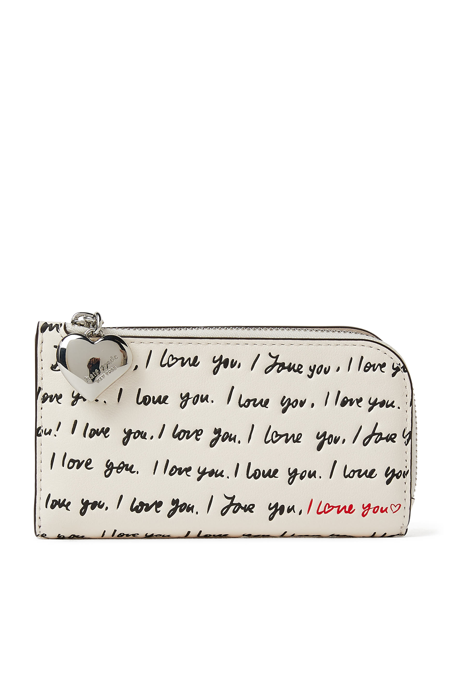 Devin Small “I Love You” Embossed Bifold Wallet