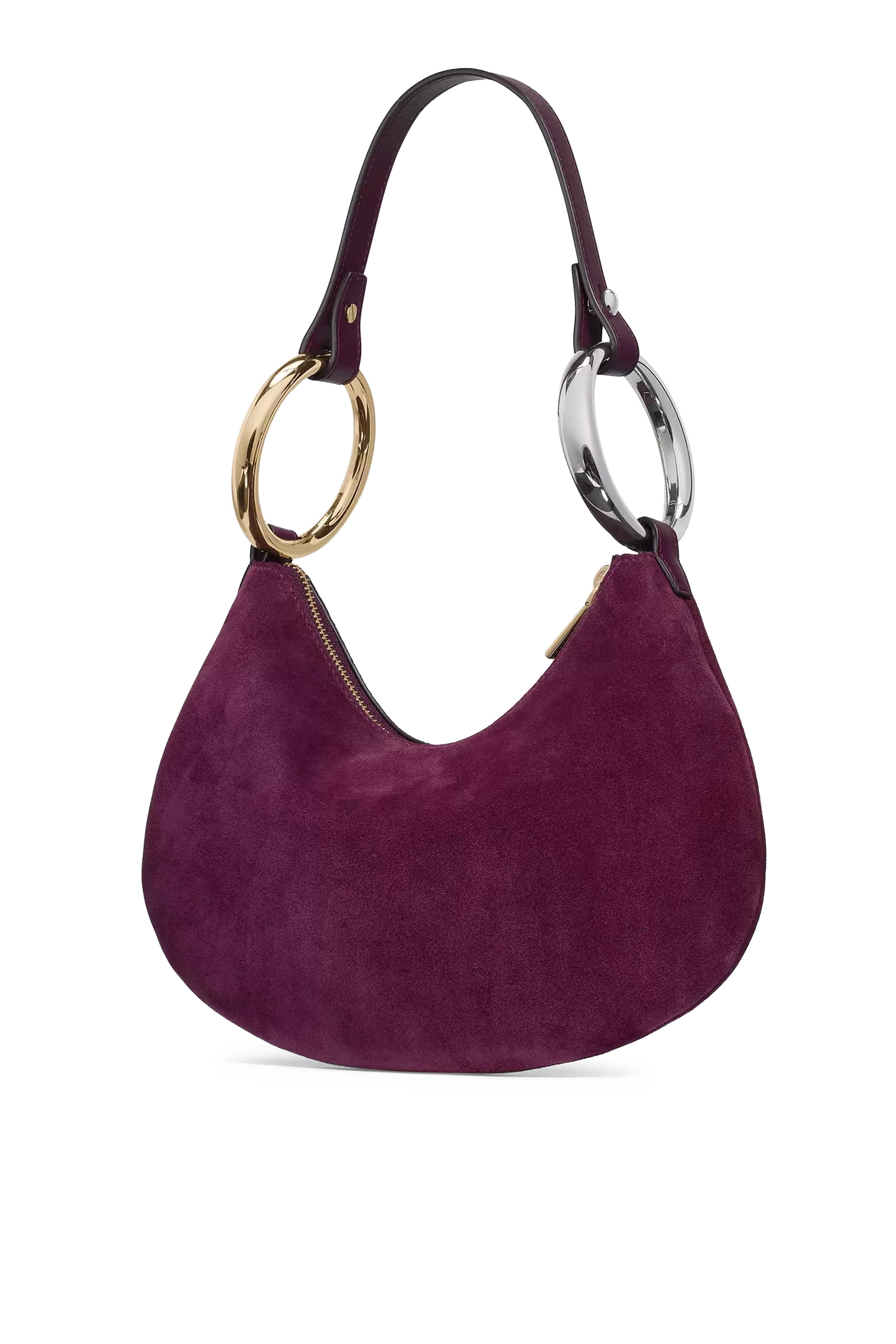 Bangle Suede Bag