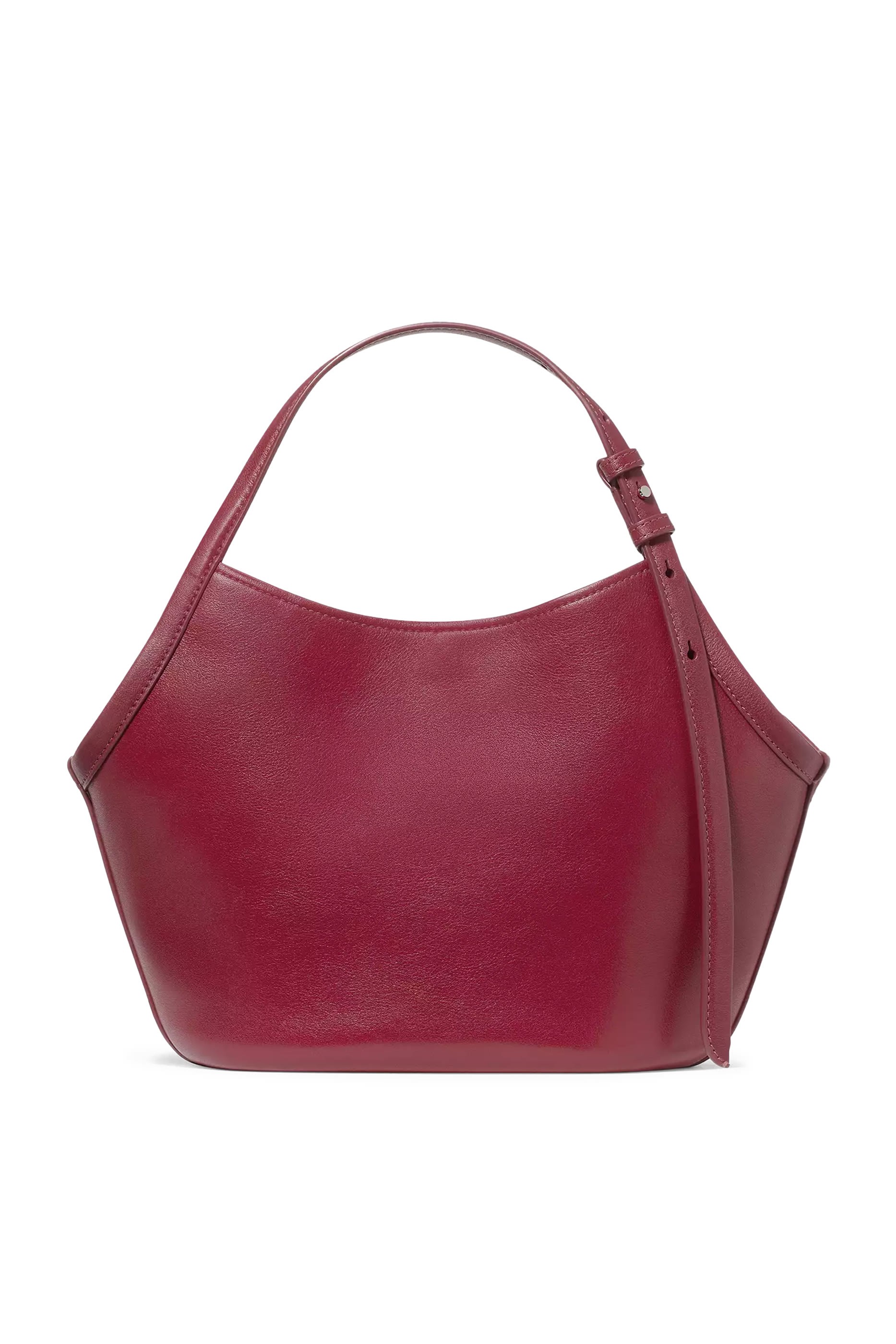 Deco Fine Grain Leather Small Tulip Tote