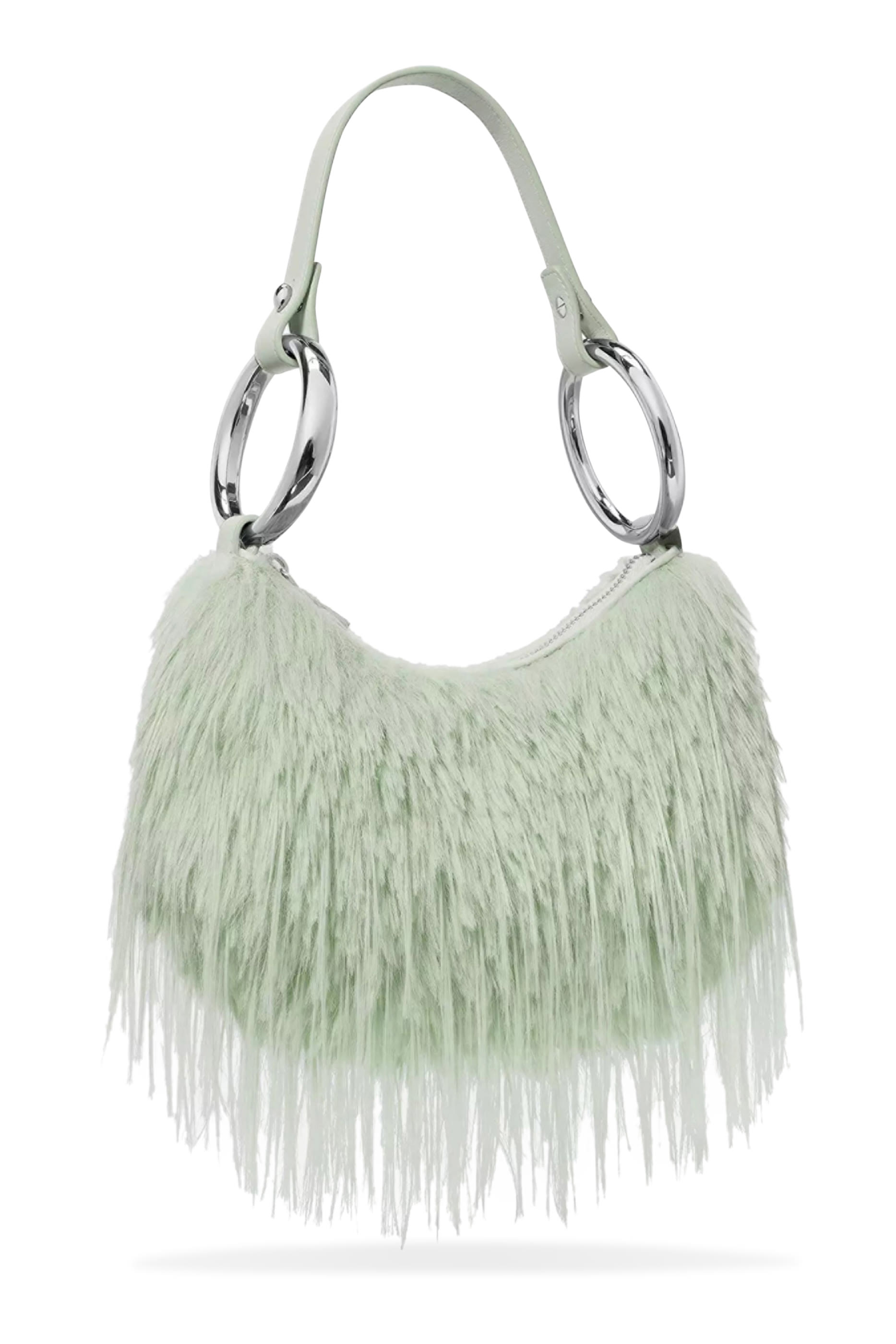 Faux Fur Bangle Bag