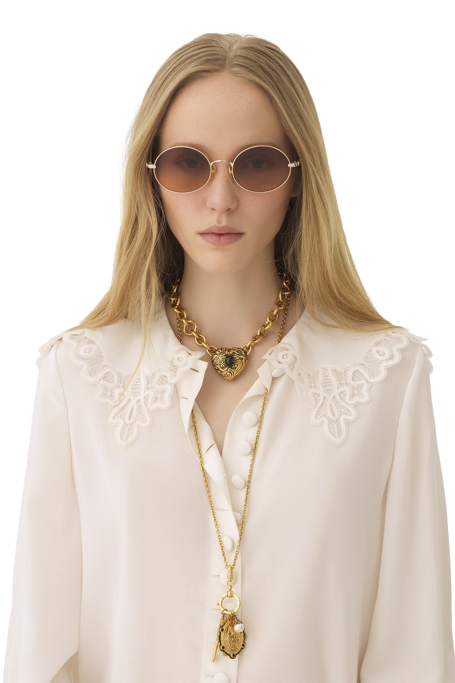 Aly Oval Sunglasses