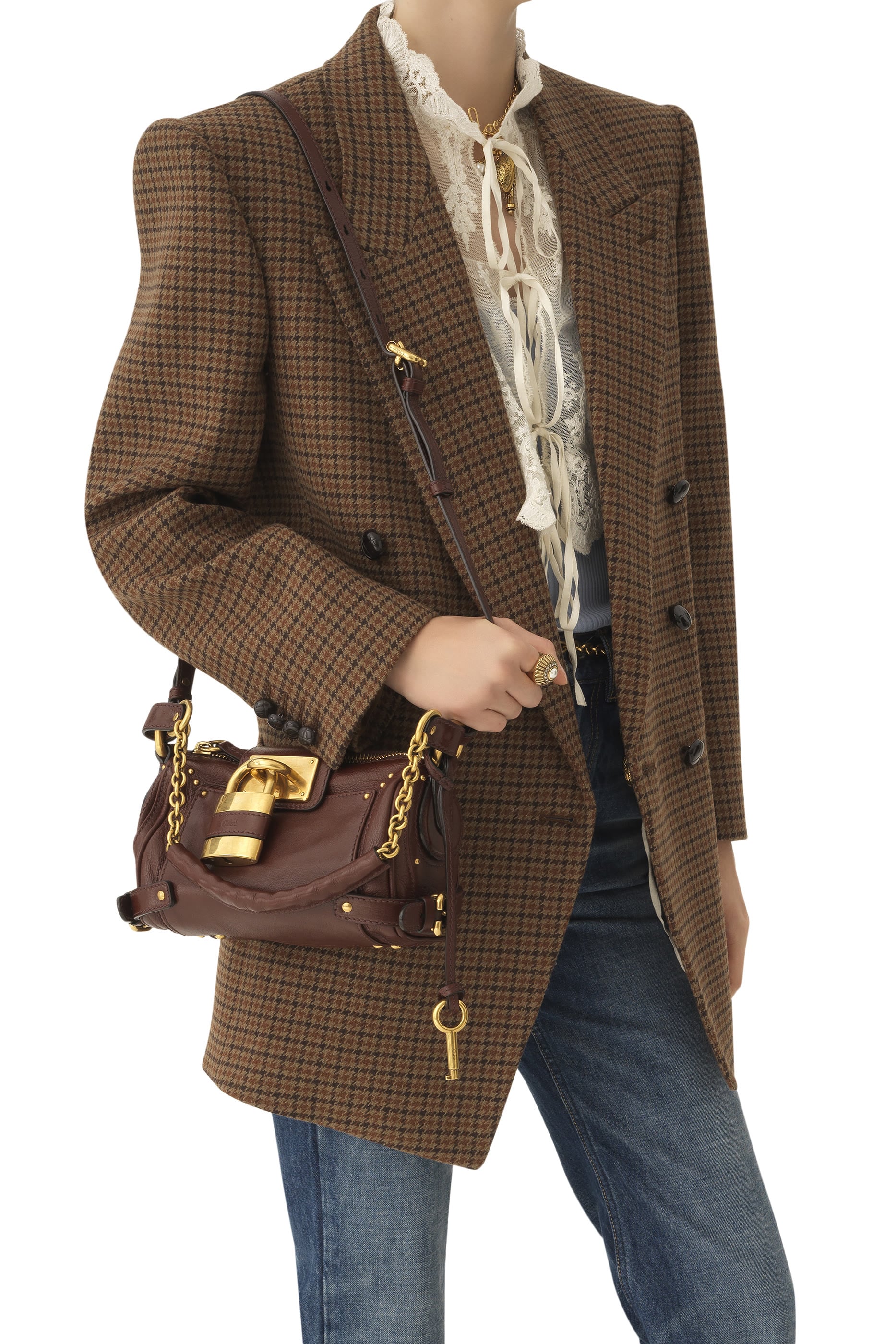 Small Paddington Leather Chain Bag