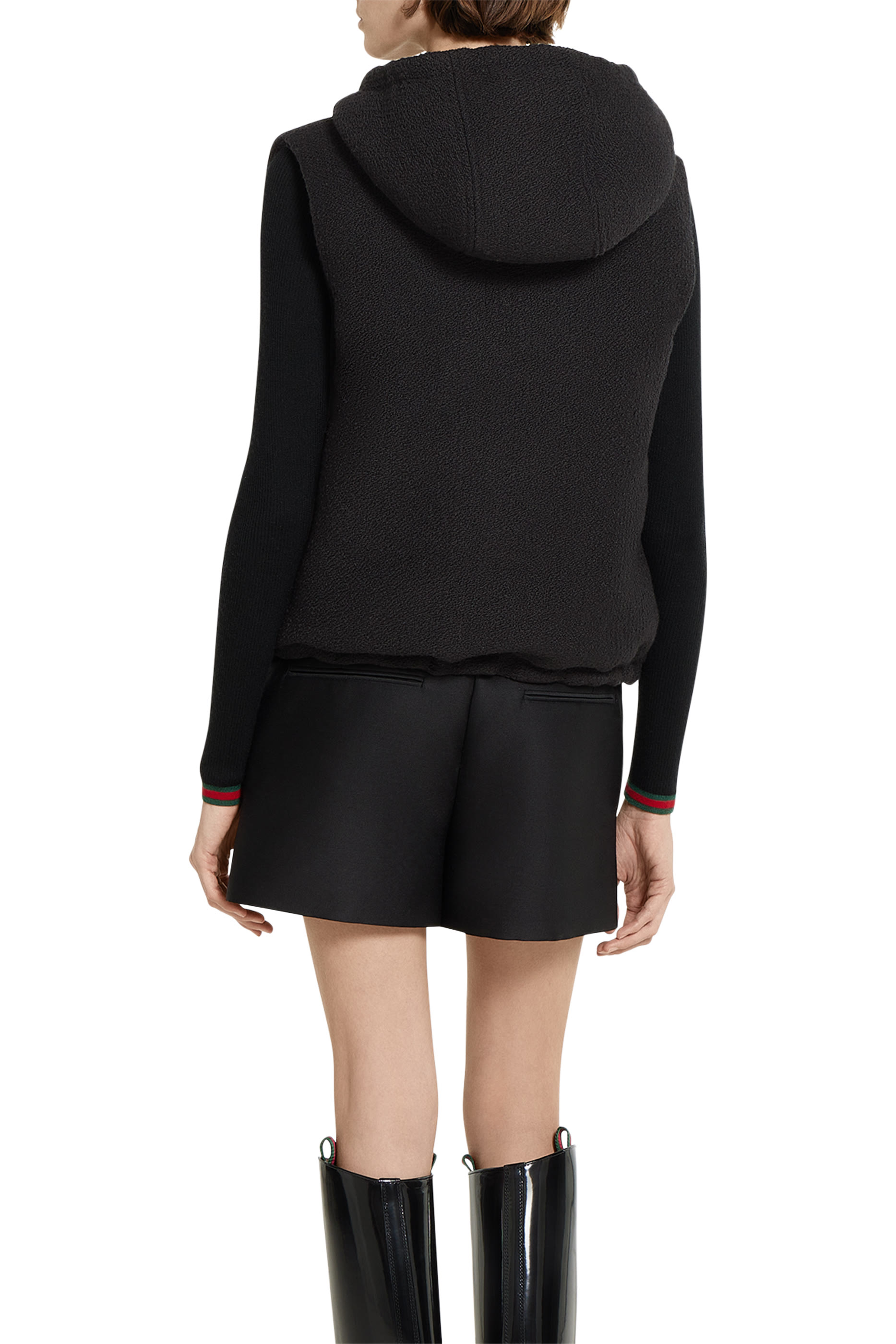  Reversible Wool Bouclé Gilet
