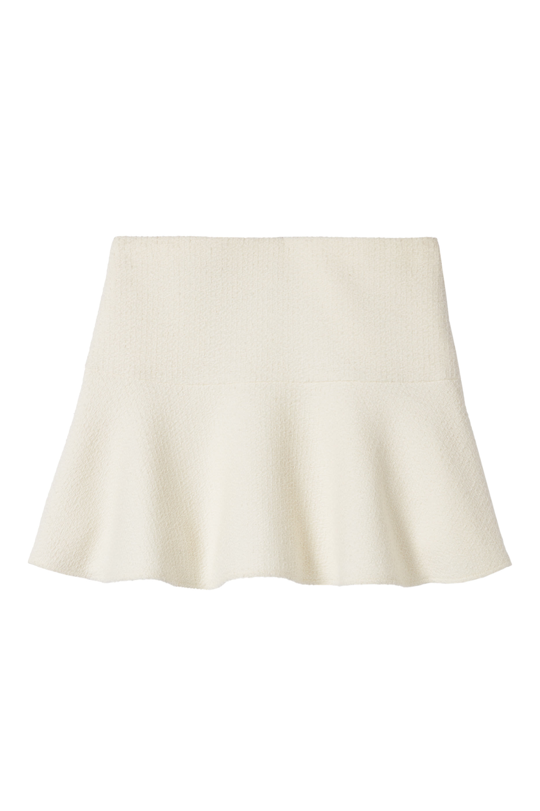 Wool Bouclé Mini Skirt