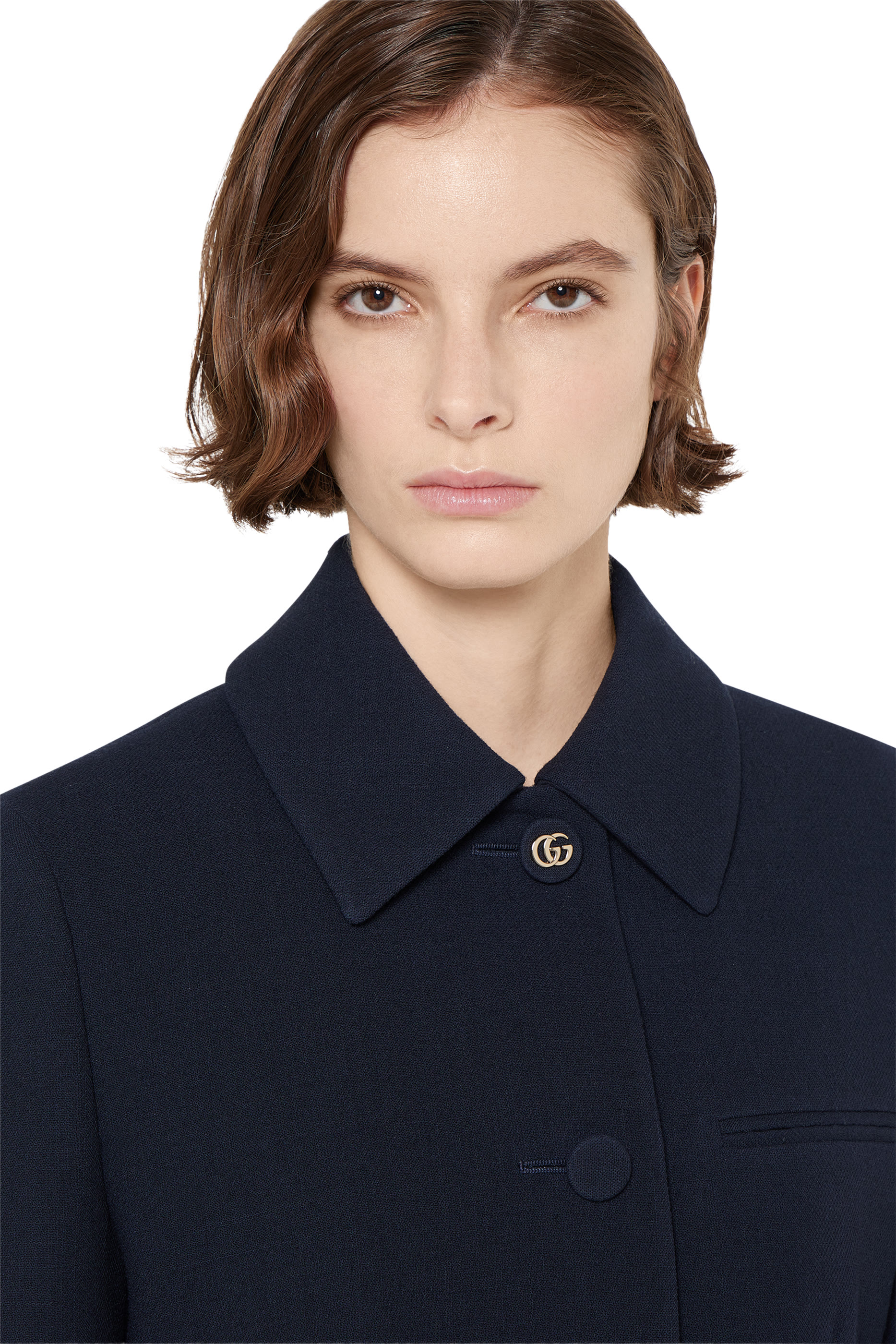 Wool Crepe Jacket