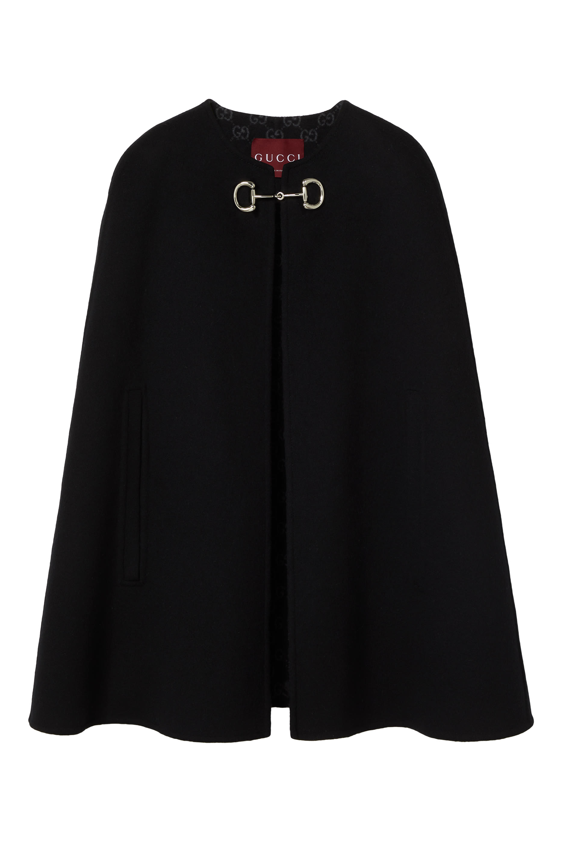 Wool and Silk Horsebit Cape