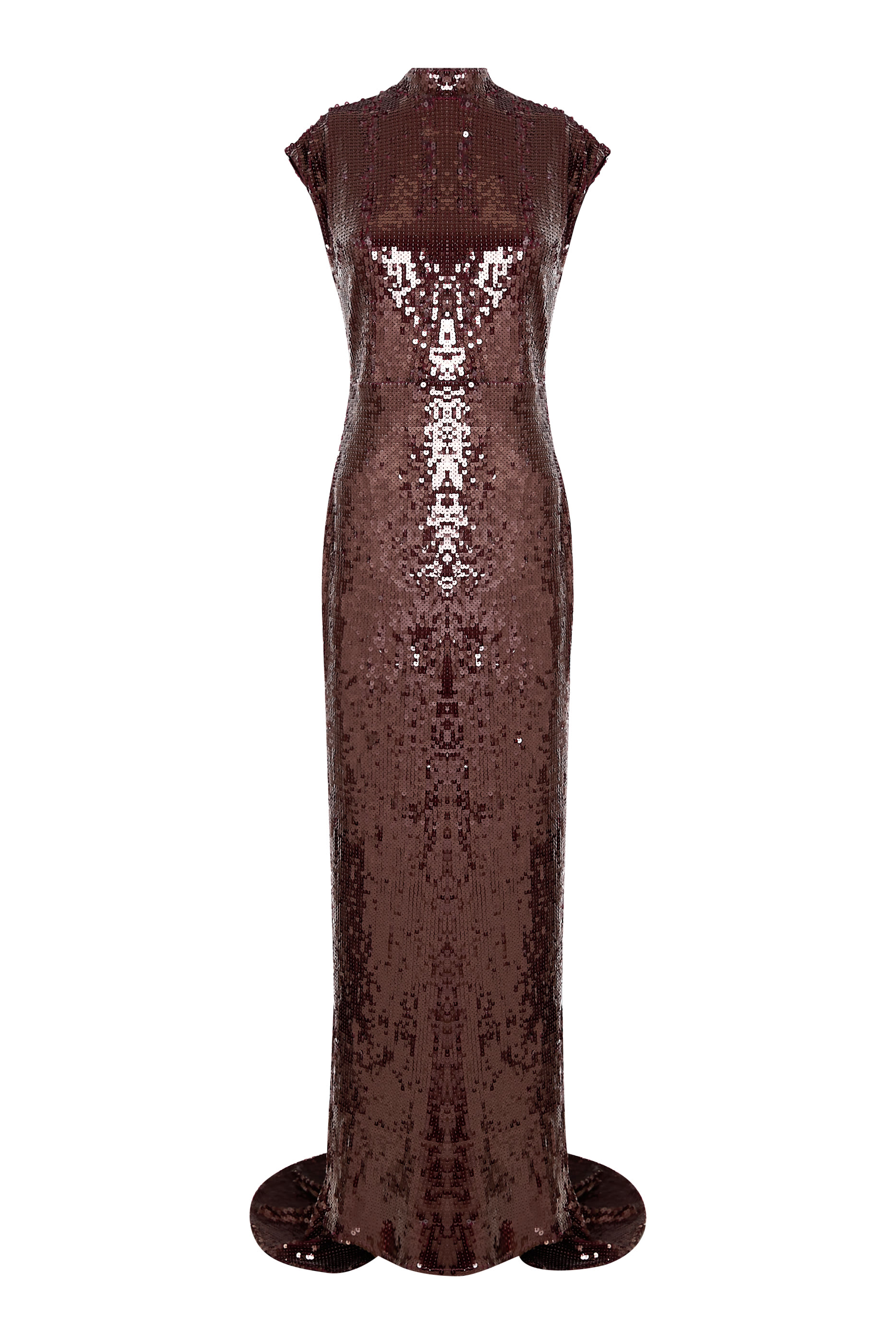 Cap Sleeves Maxi Dress