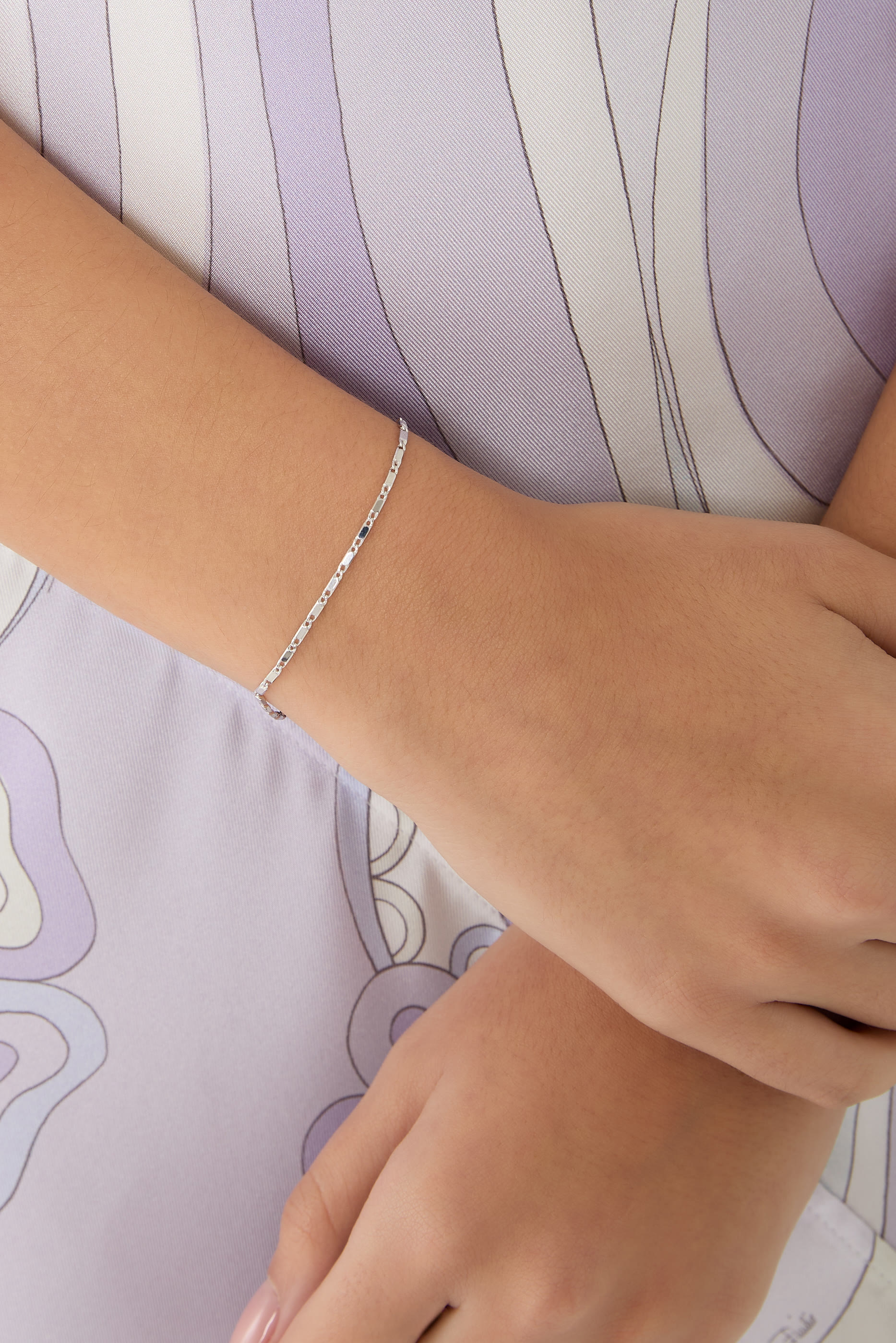 Lucy Williams Horizon Link Chain Bracelet