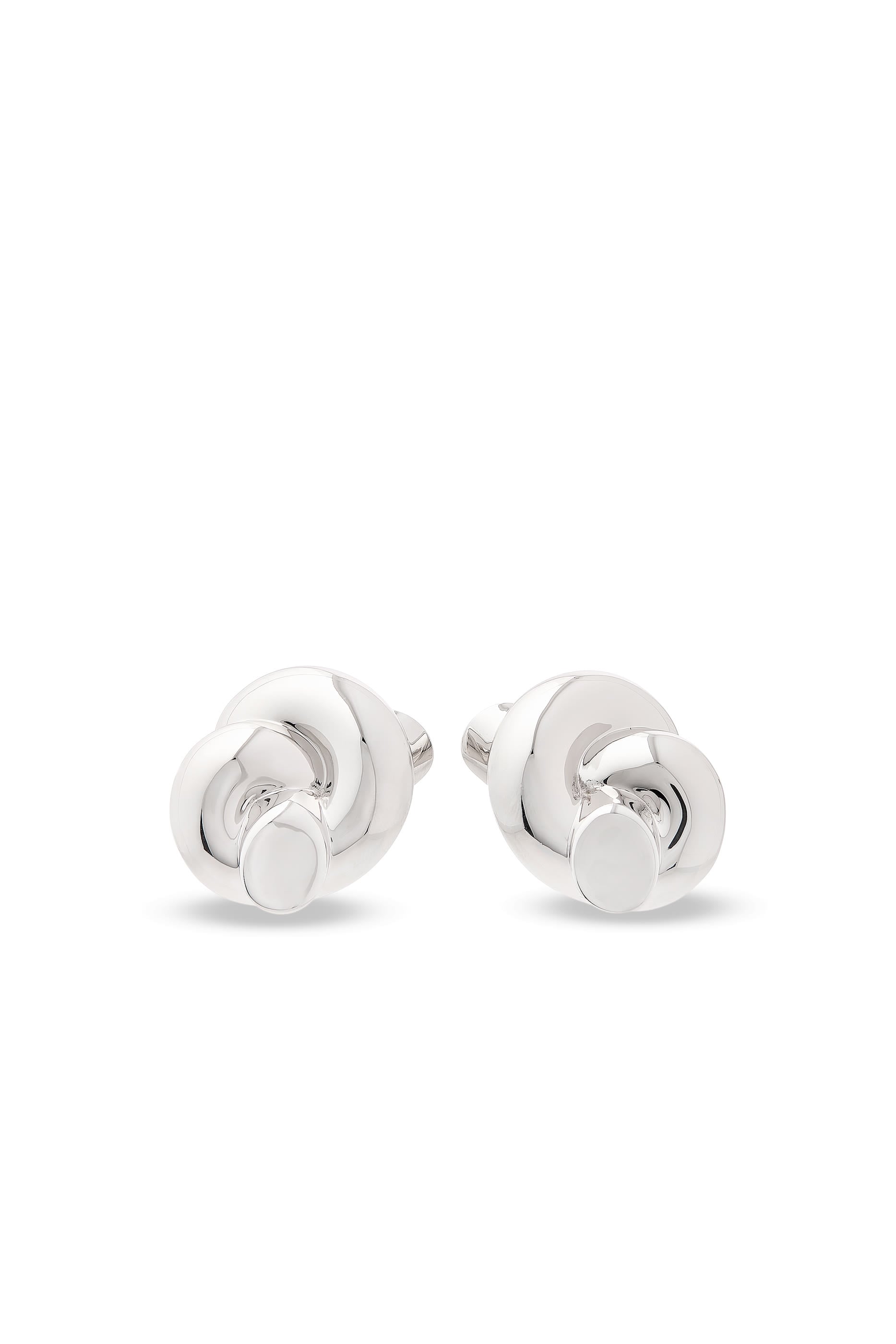 Lucy Williams Knot Oversized Stud Earrings