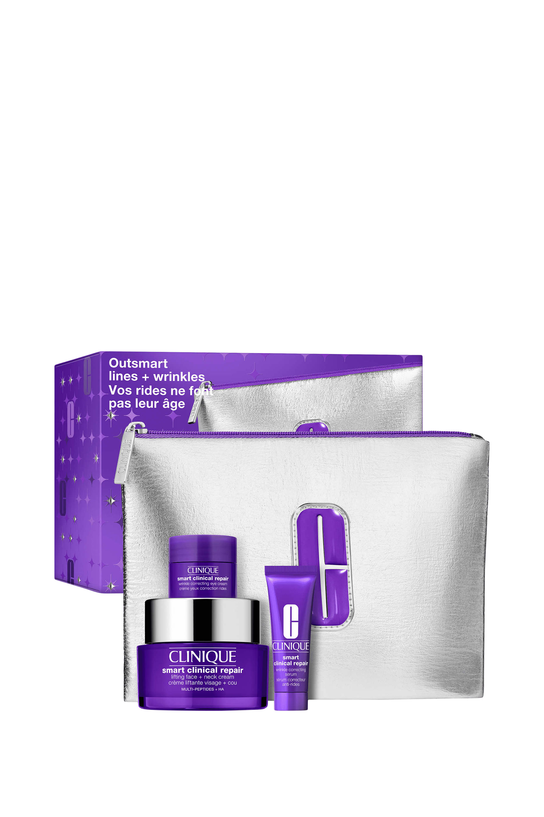 Outsmart Lines + Wrinkles: Smart Clinical Repair Set, 32% Value Savings