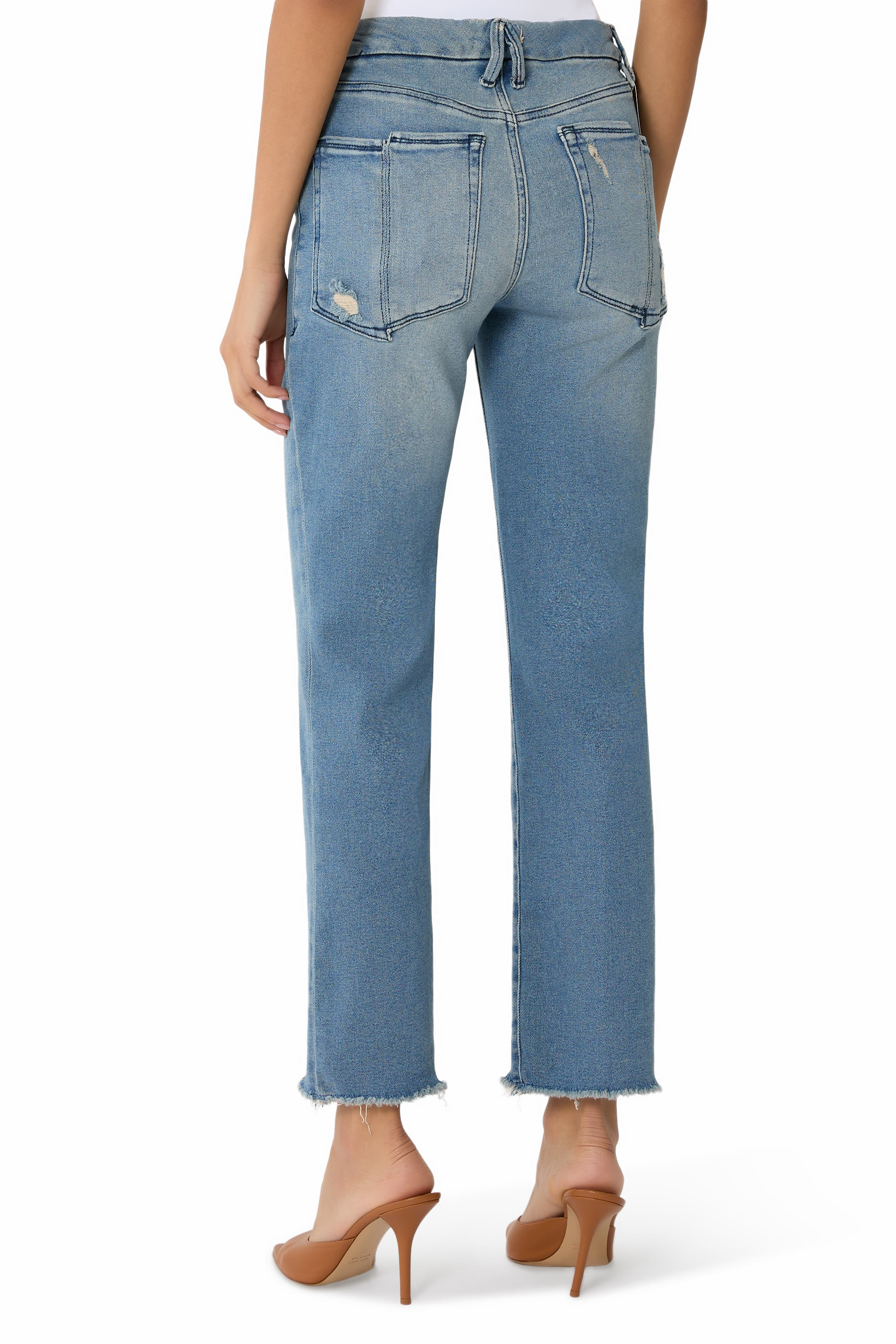 Always Fits Good Legs Straight Jeans
