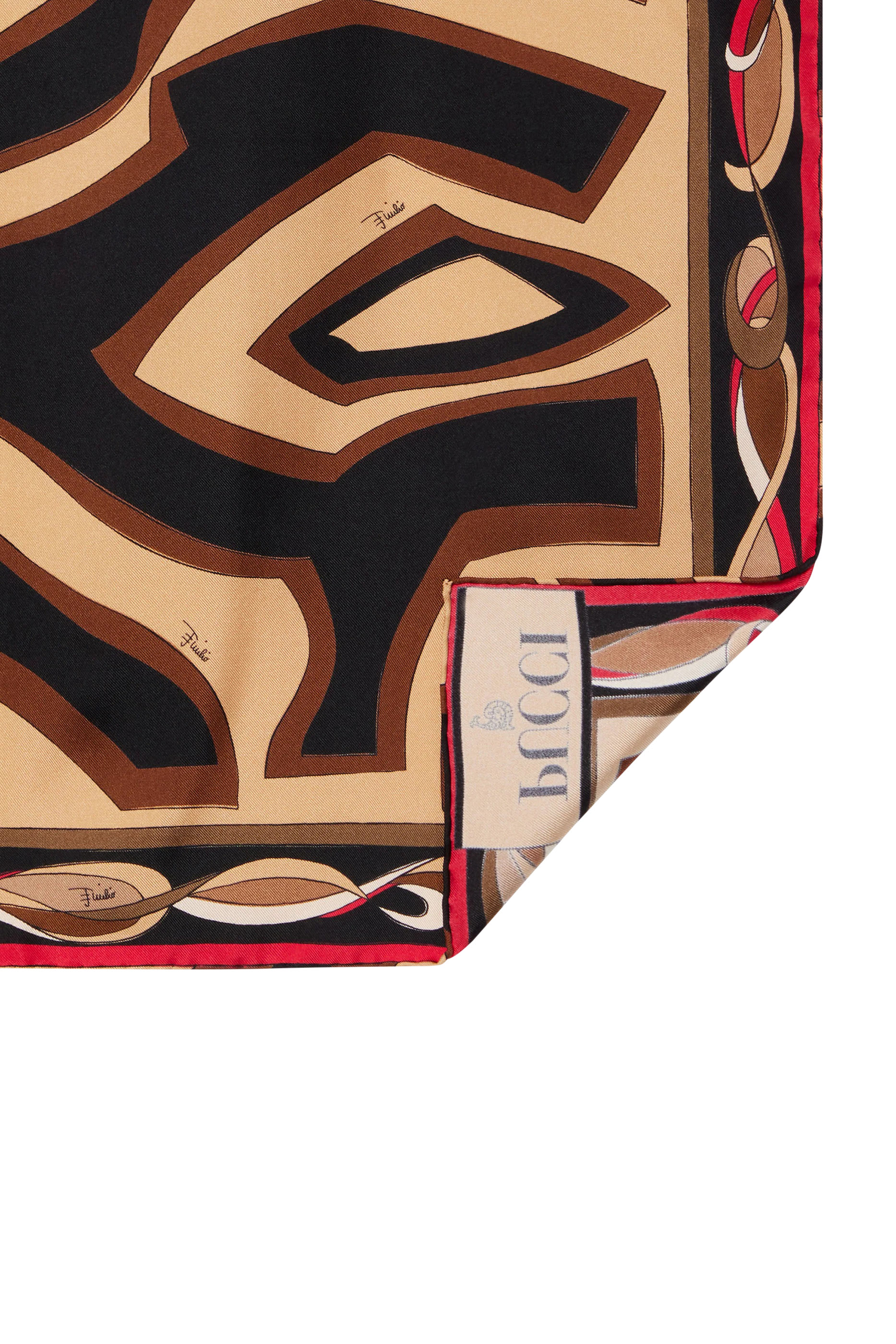 Printed Silk Scarf 