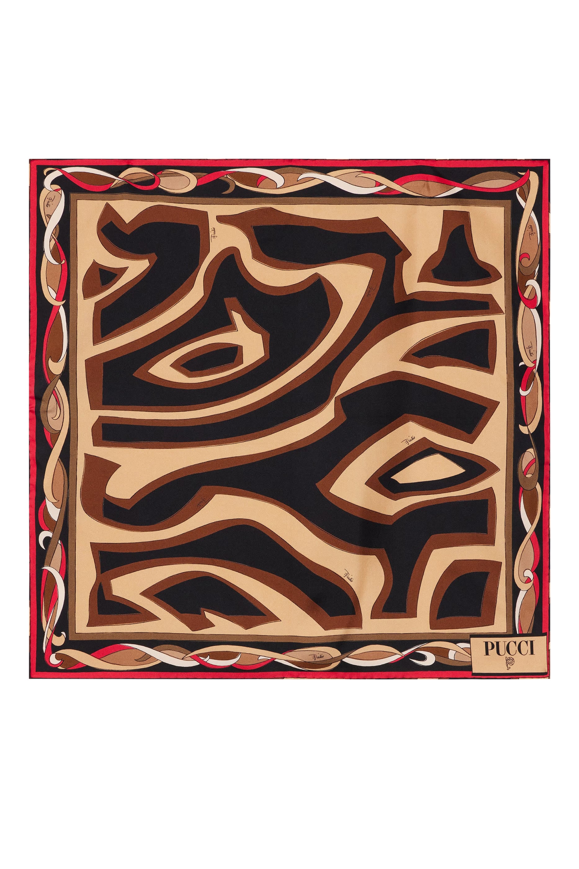 Printed Silk Scarf 
