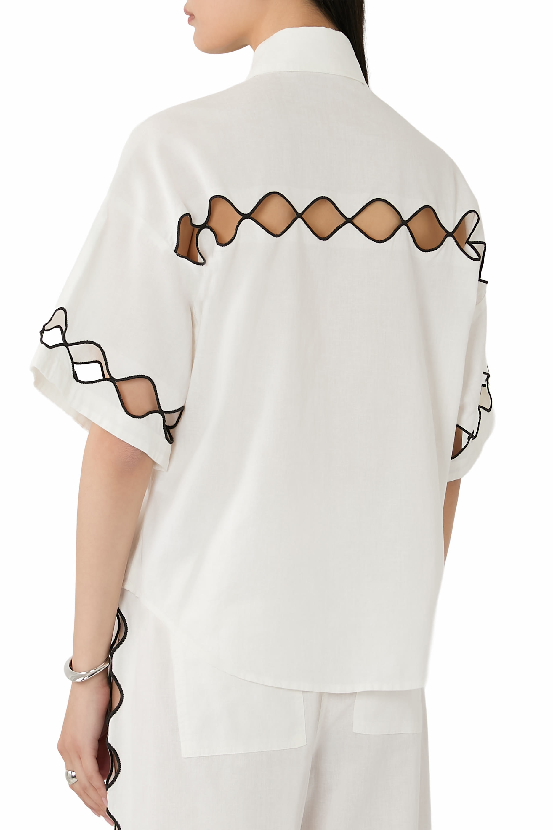 Laine Cut-Out Shirt