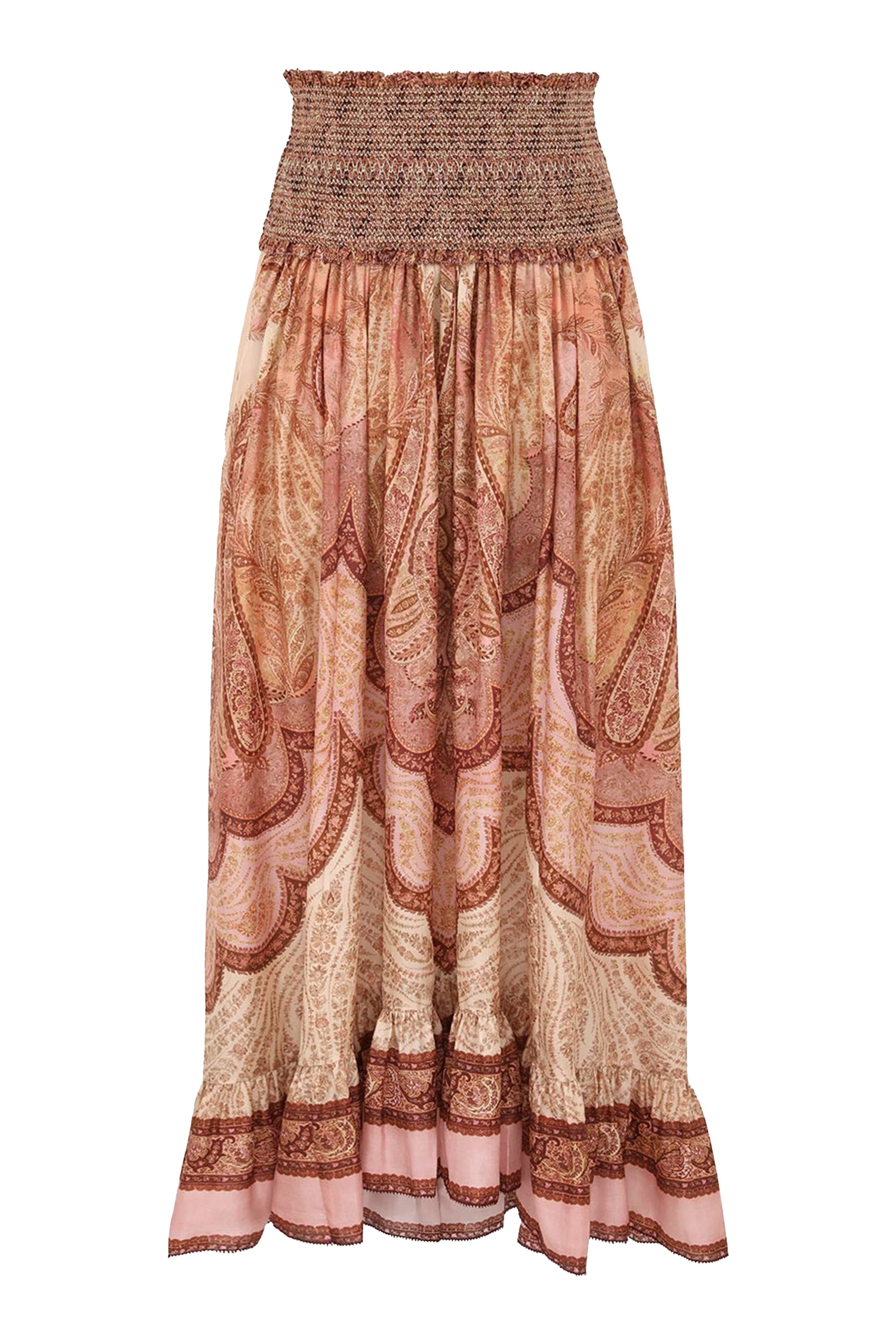 Wanderlust Frill Maxi Skirt