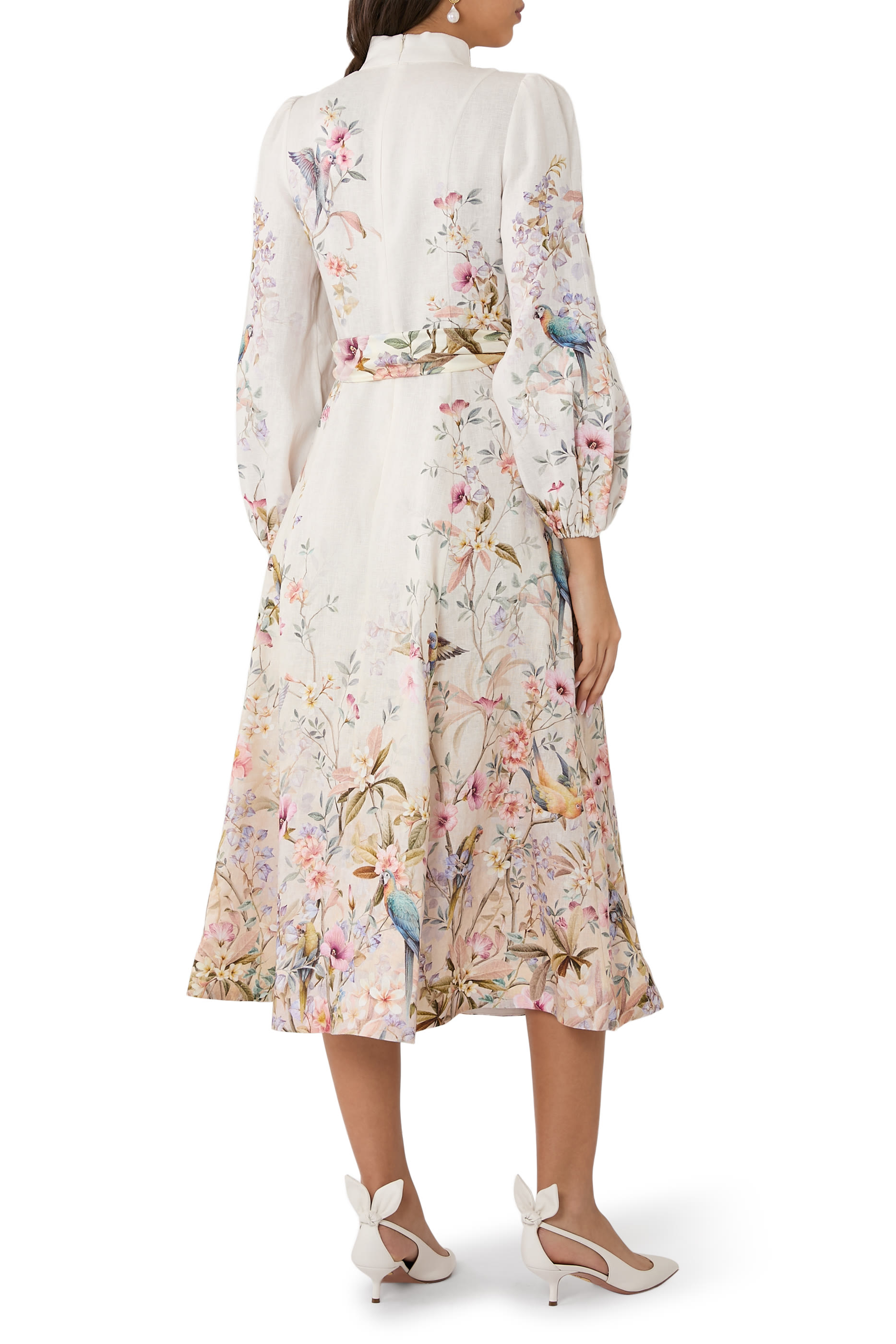 Rebellion Button Midi Dress