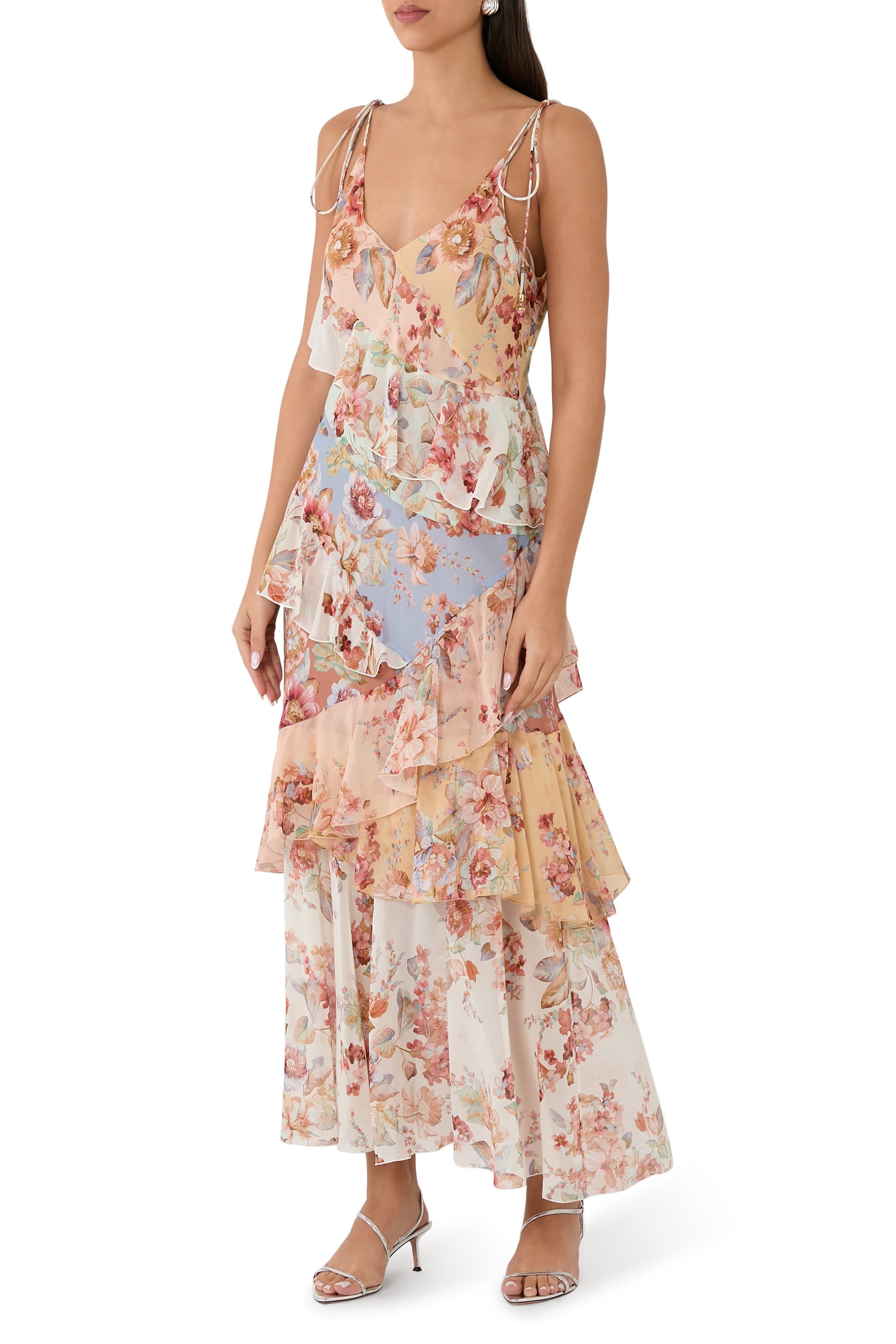 Awaken Frilled Slip Dress 