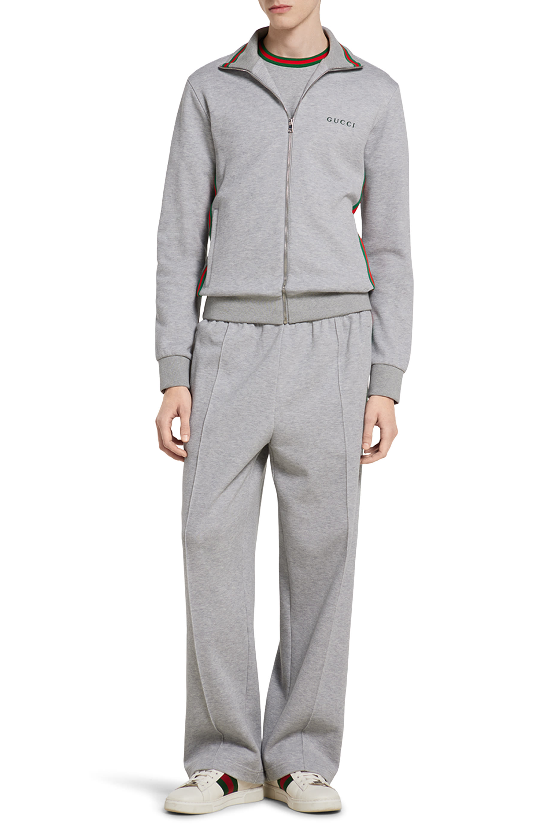 Cotton Piqué Double Zip Jacket