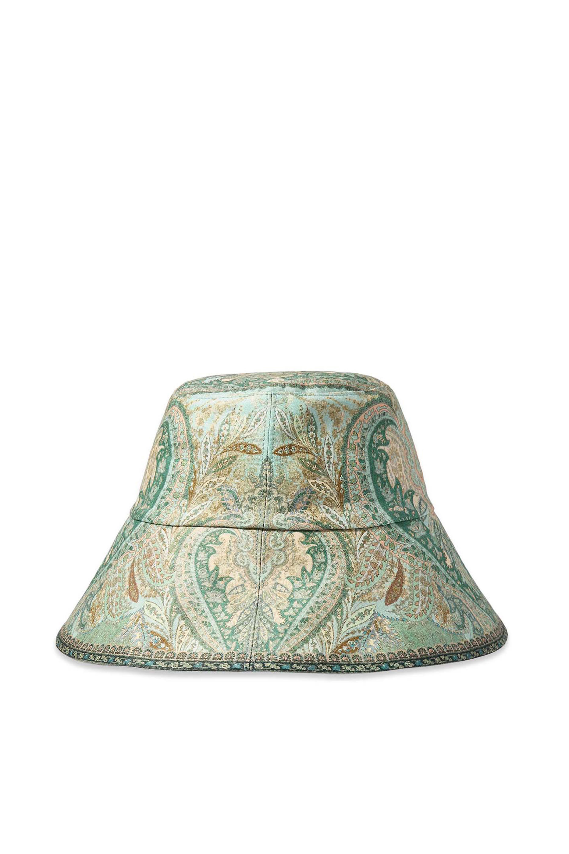  Printed Long Brim Bucket Hat
