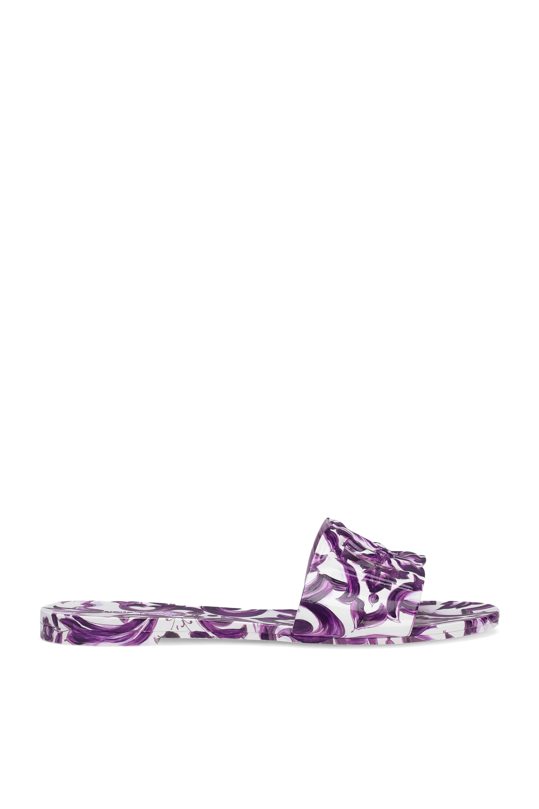 Majolica-Print Rubber Slides