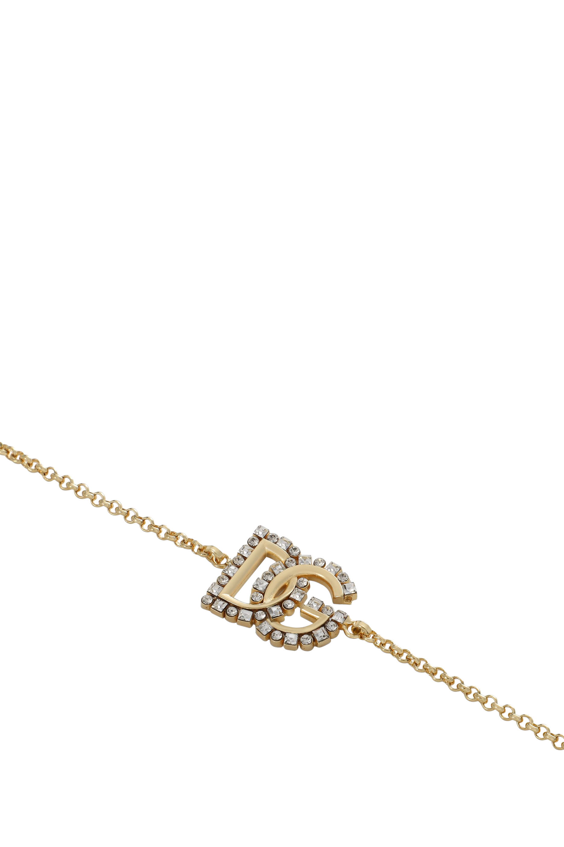  DG Logo Fine Link Bracelet 