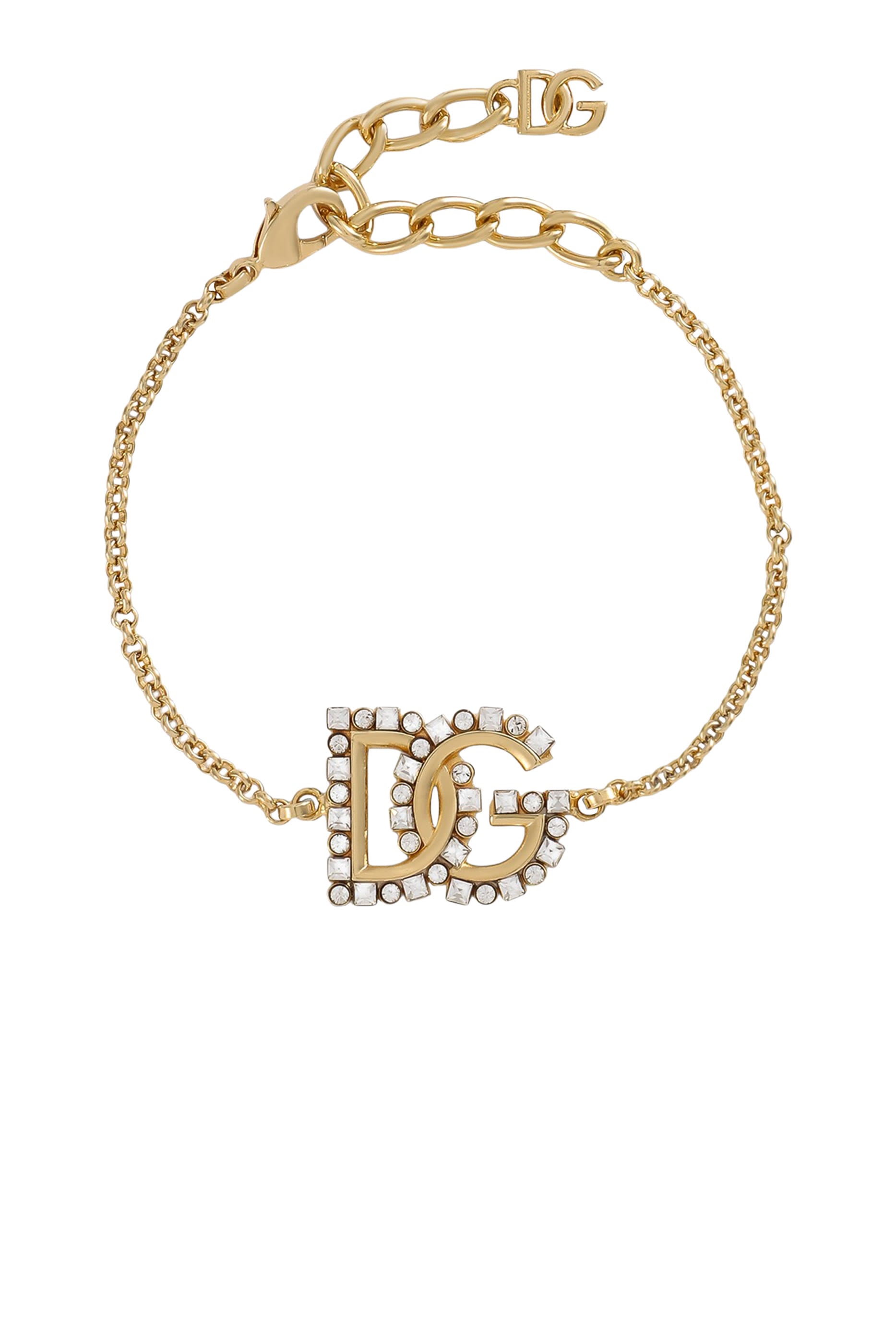  DG Logo Fine Link Bracelet 