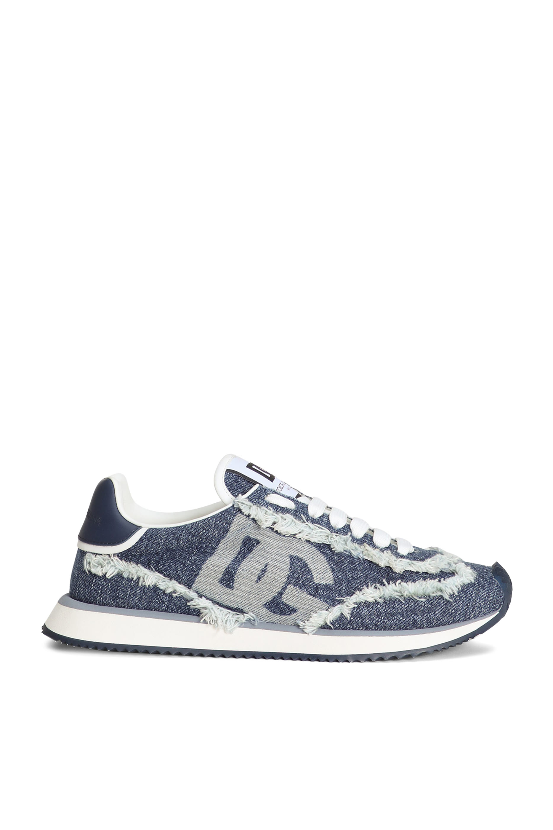 Mixed-Material DG Cushion Sneakers
