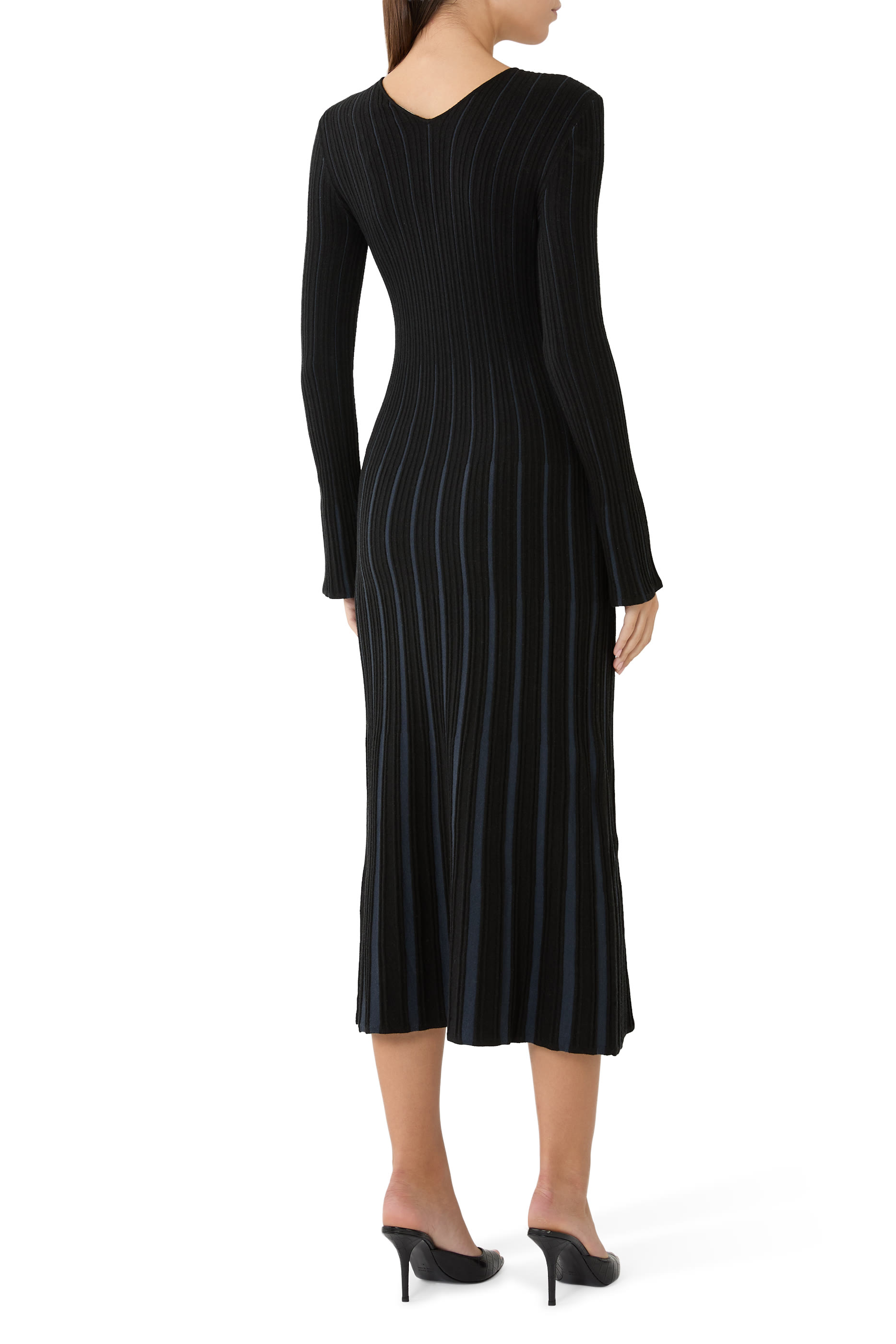 Ribbed Knit Dress