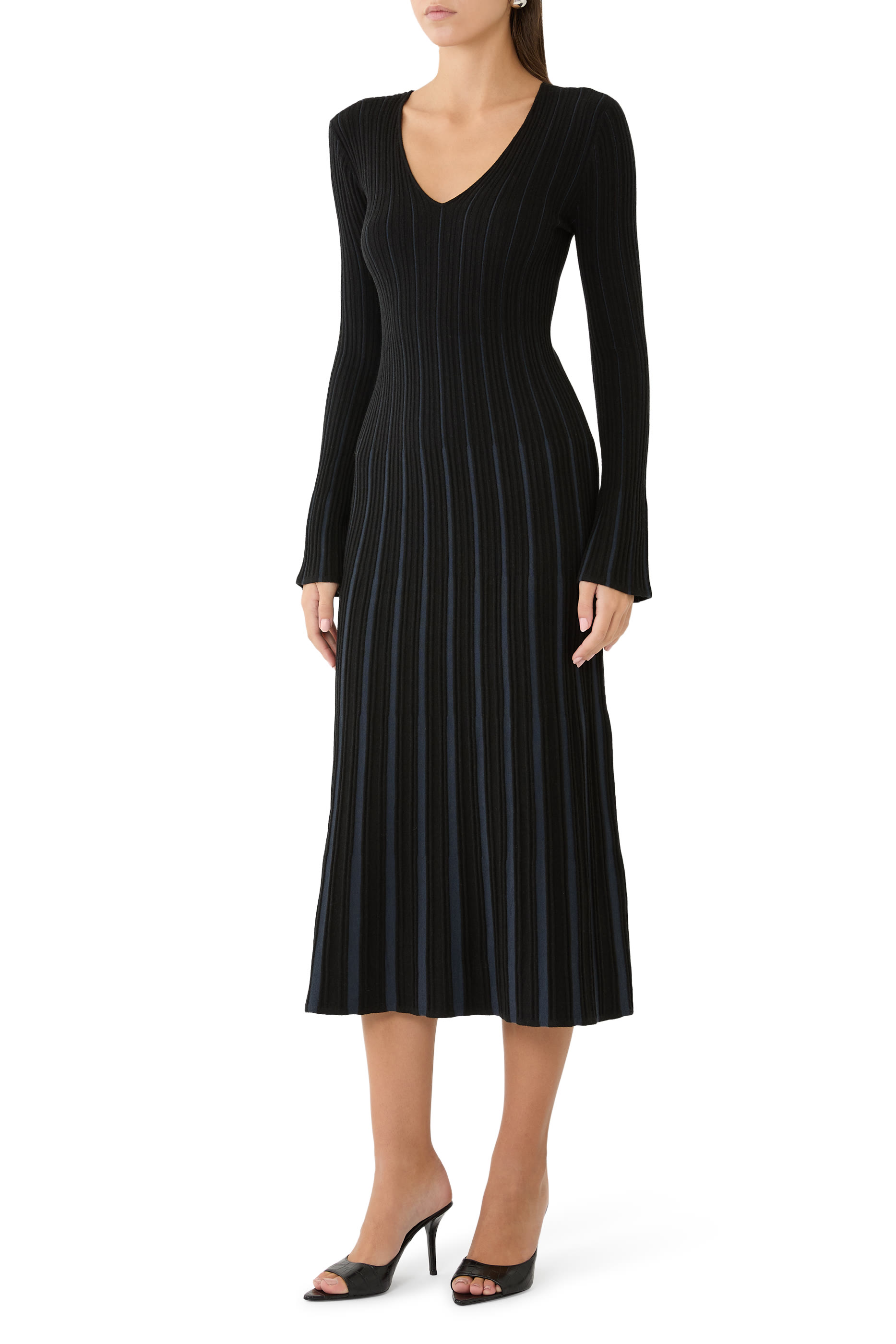 Ribbed Knit Dress
