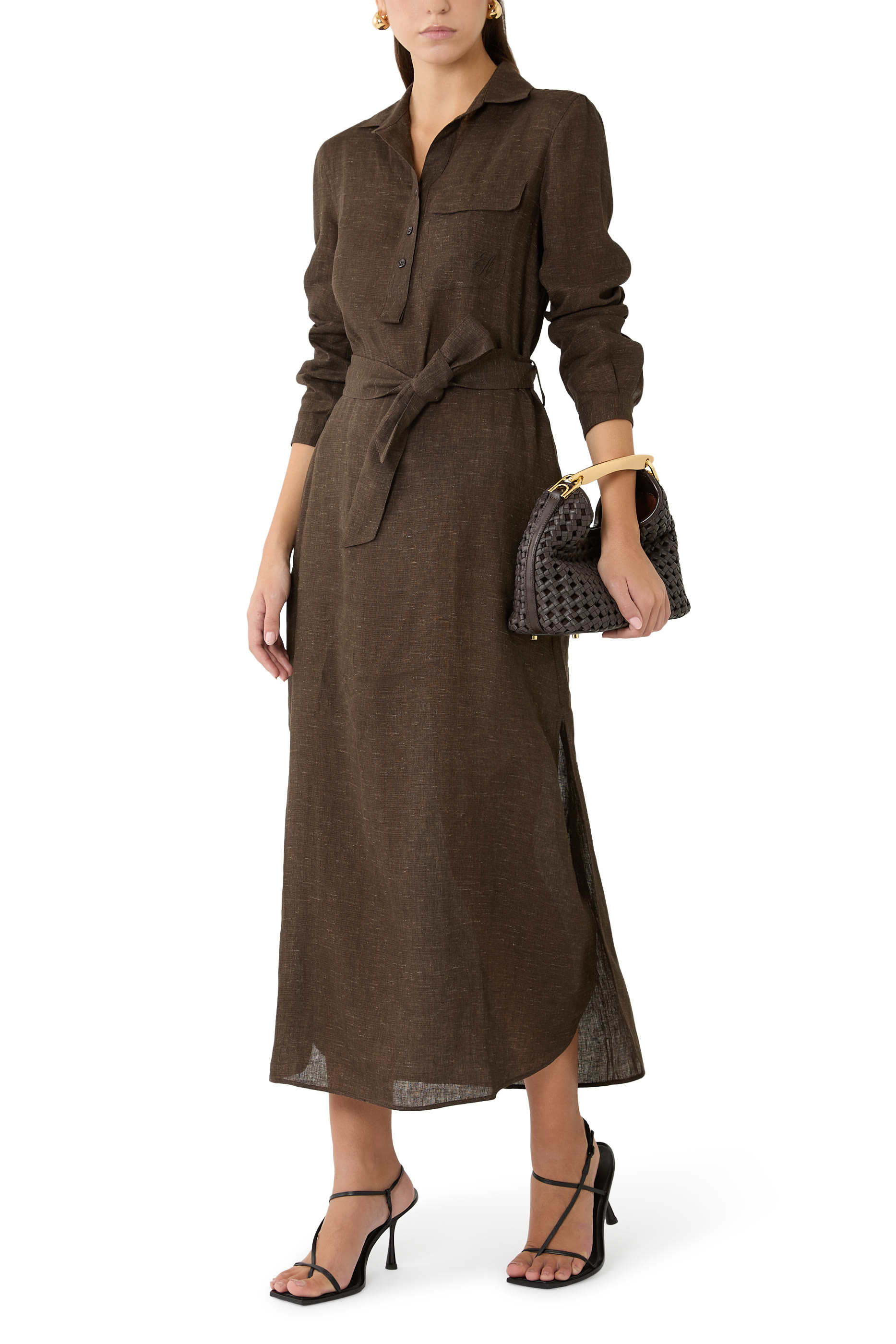  Long-Sleeve Dress 