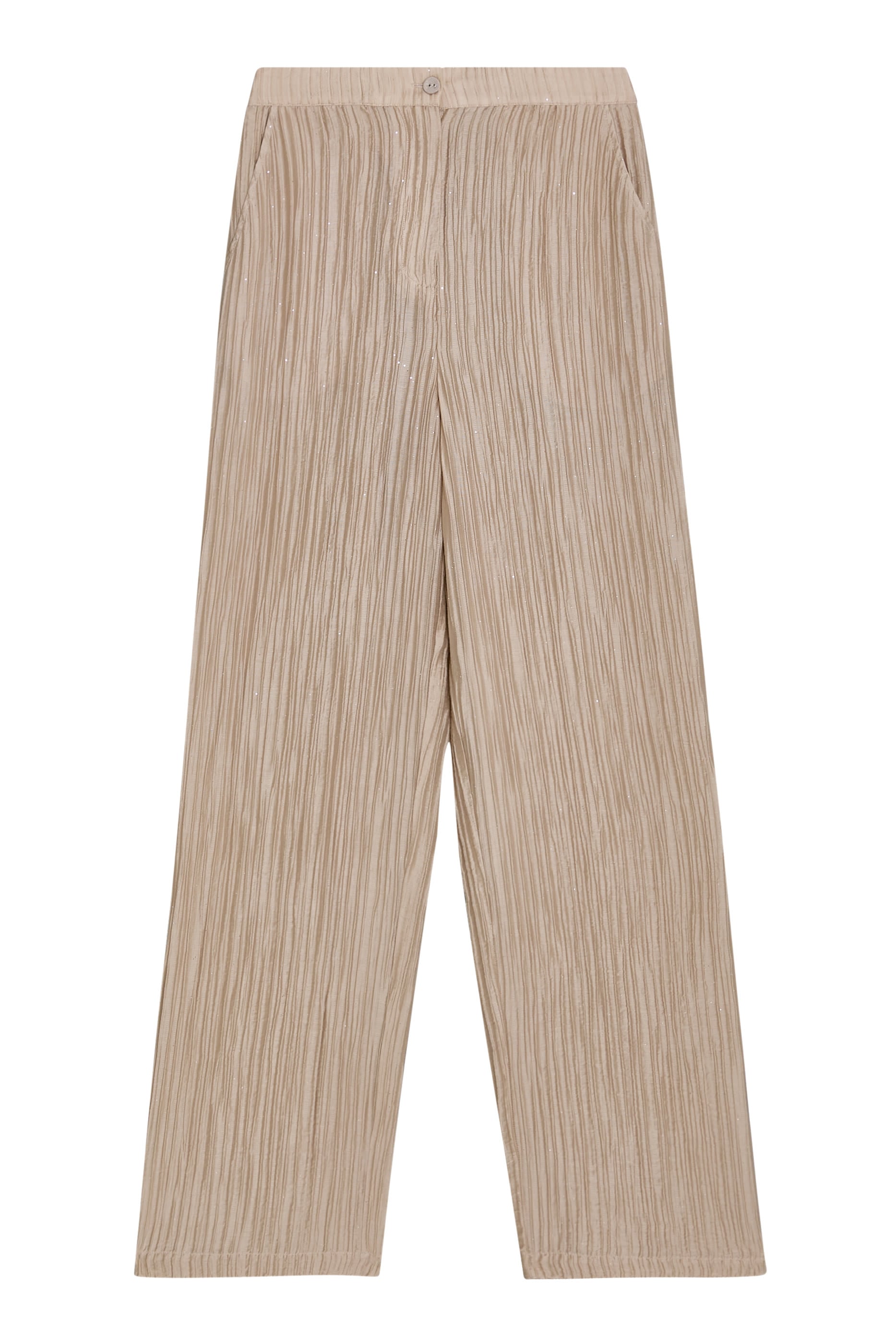 Button Detail Trousers