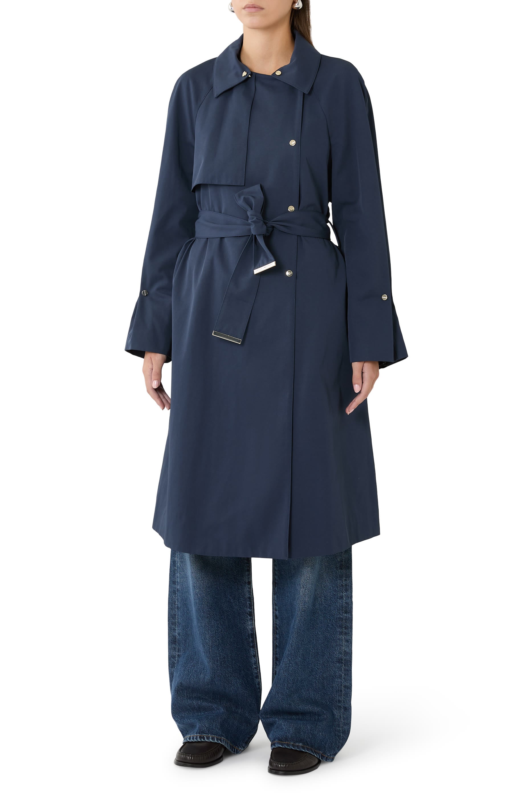 Logo Trench Coat