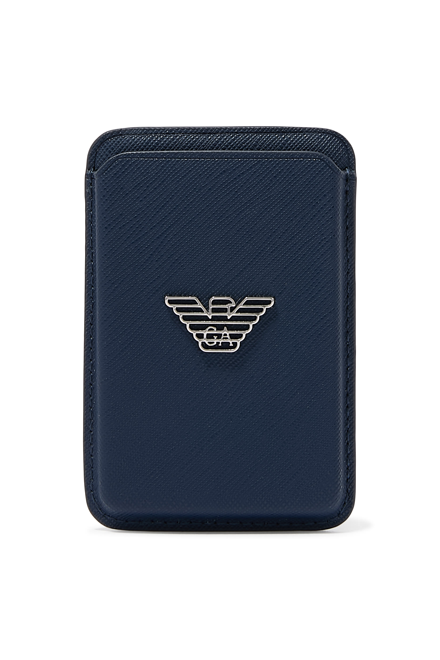 Regenerated Saffiano Magnetic Card Holder