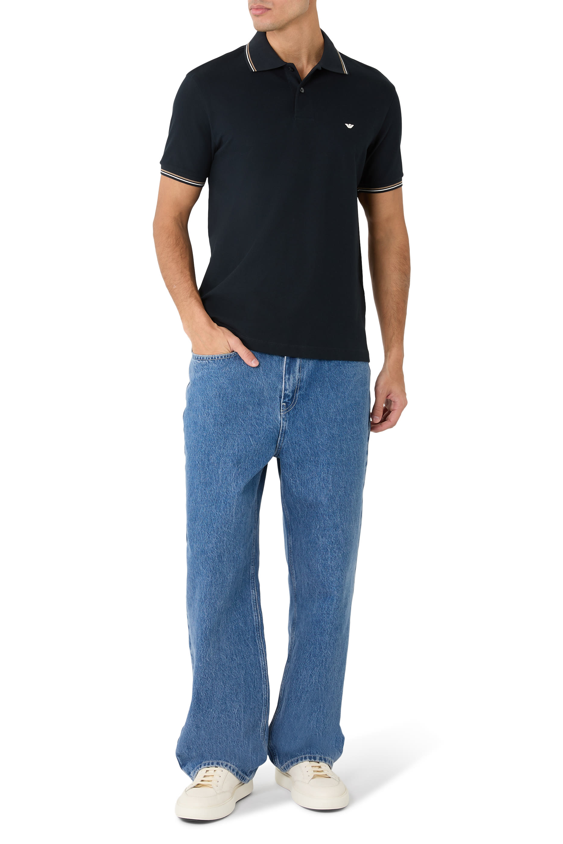  Eagle Logo Polo Shirt 