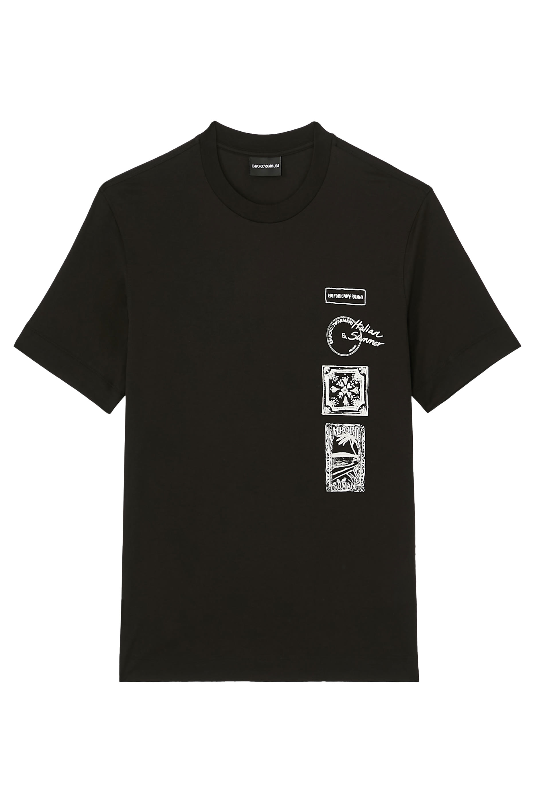  Postcard Print T-Shirt 