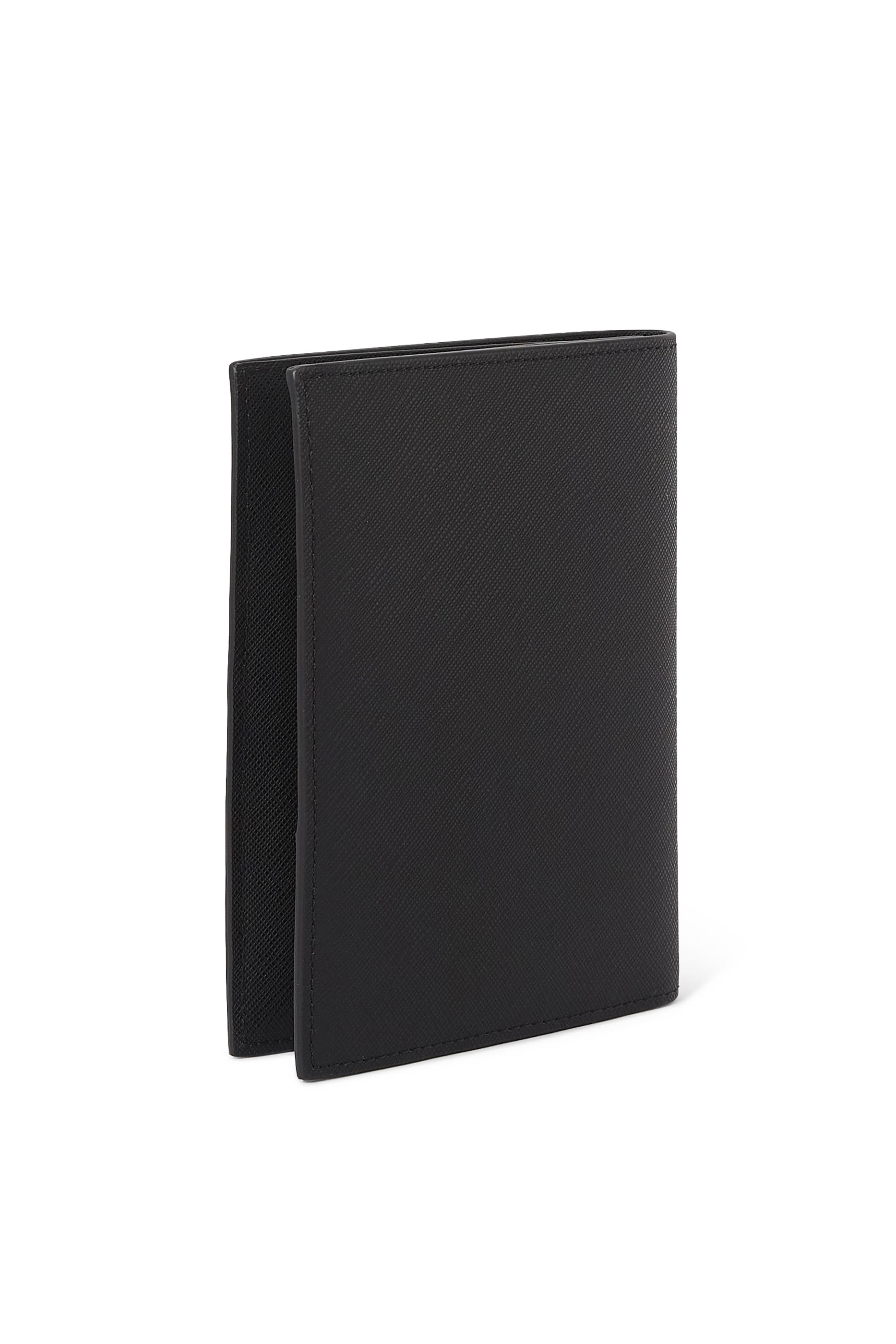 ASV Regenerated Saffiano Leather Passport Holder