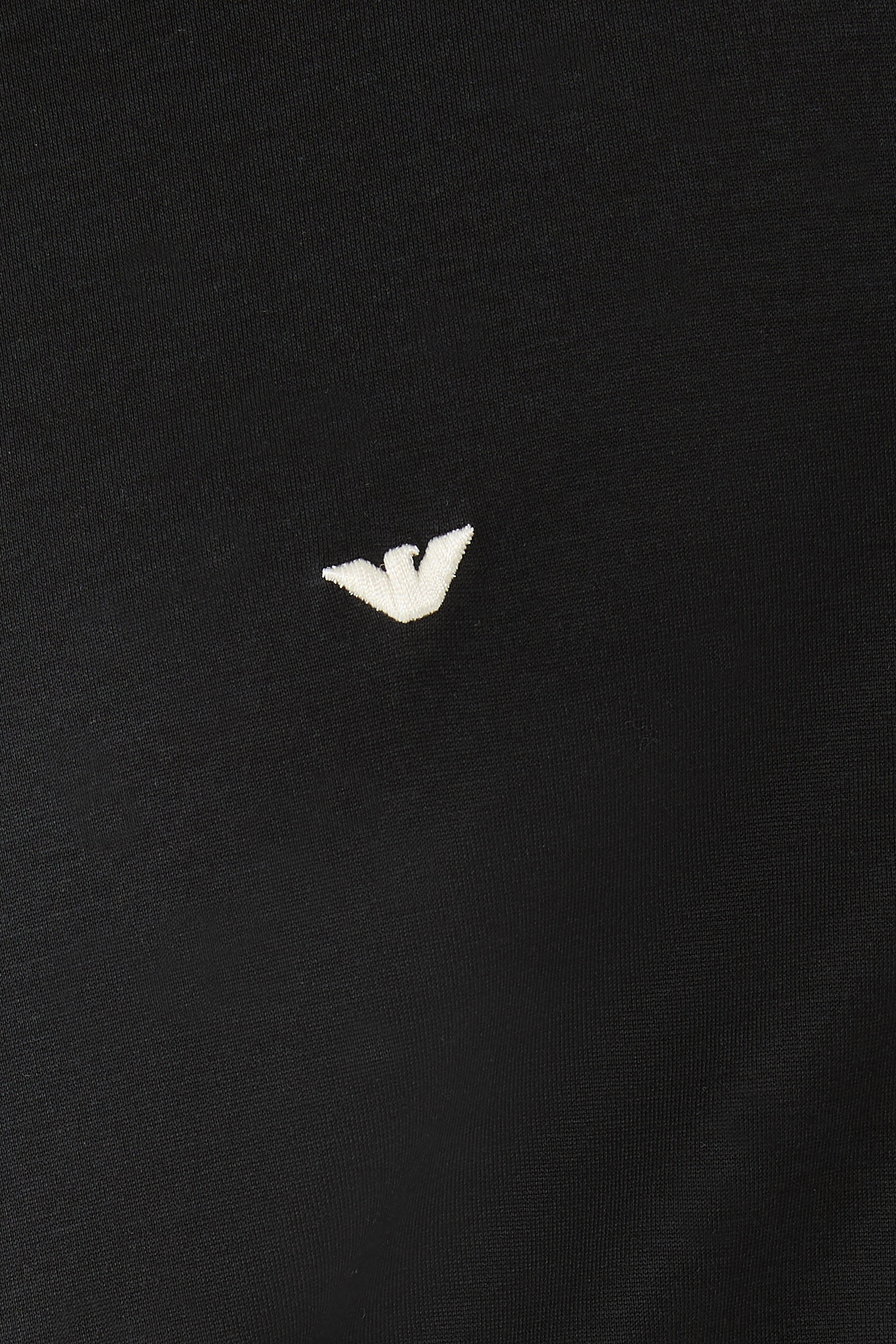Embossed Eagle Embroidery Lyocell-Blend Jersey T-Shirt