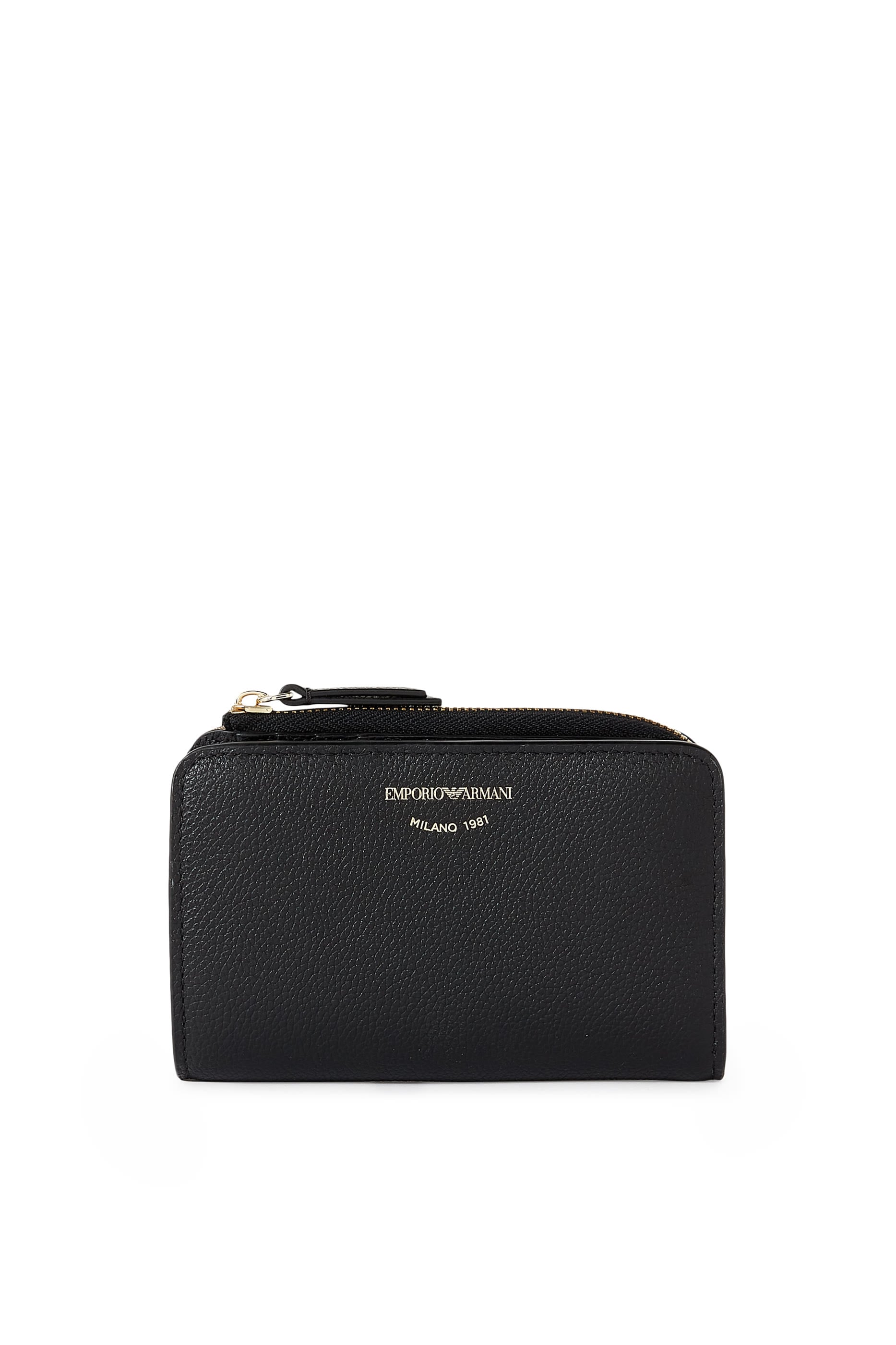 Logo Bi-Fold Zip Wallet
