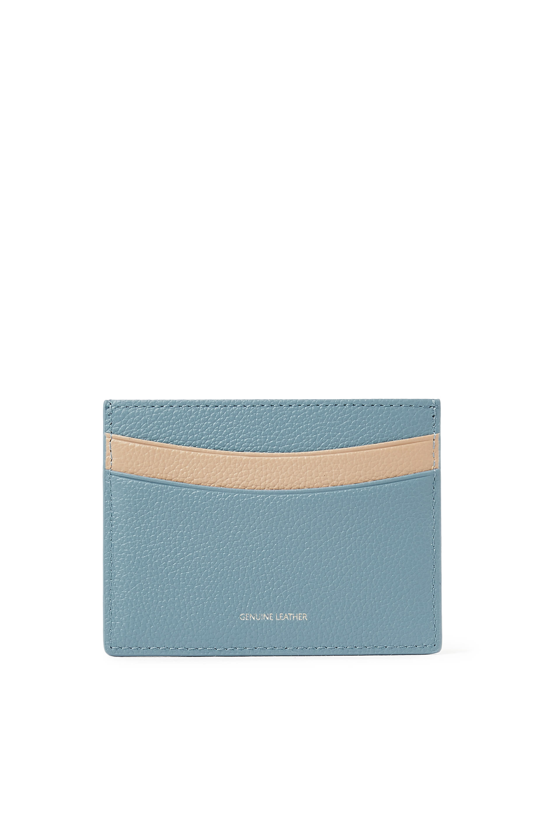 Tumbled Leather Card Holder