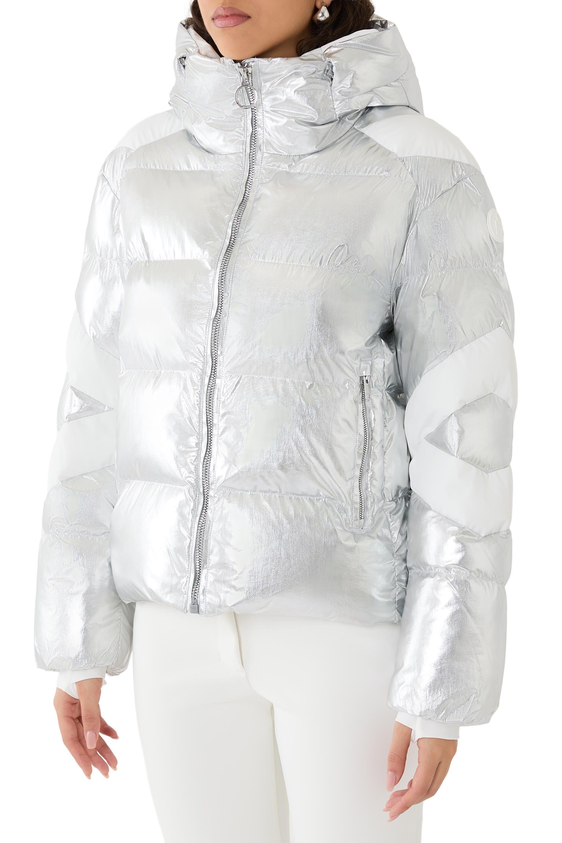 Charloy Metal Down Jacket