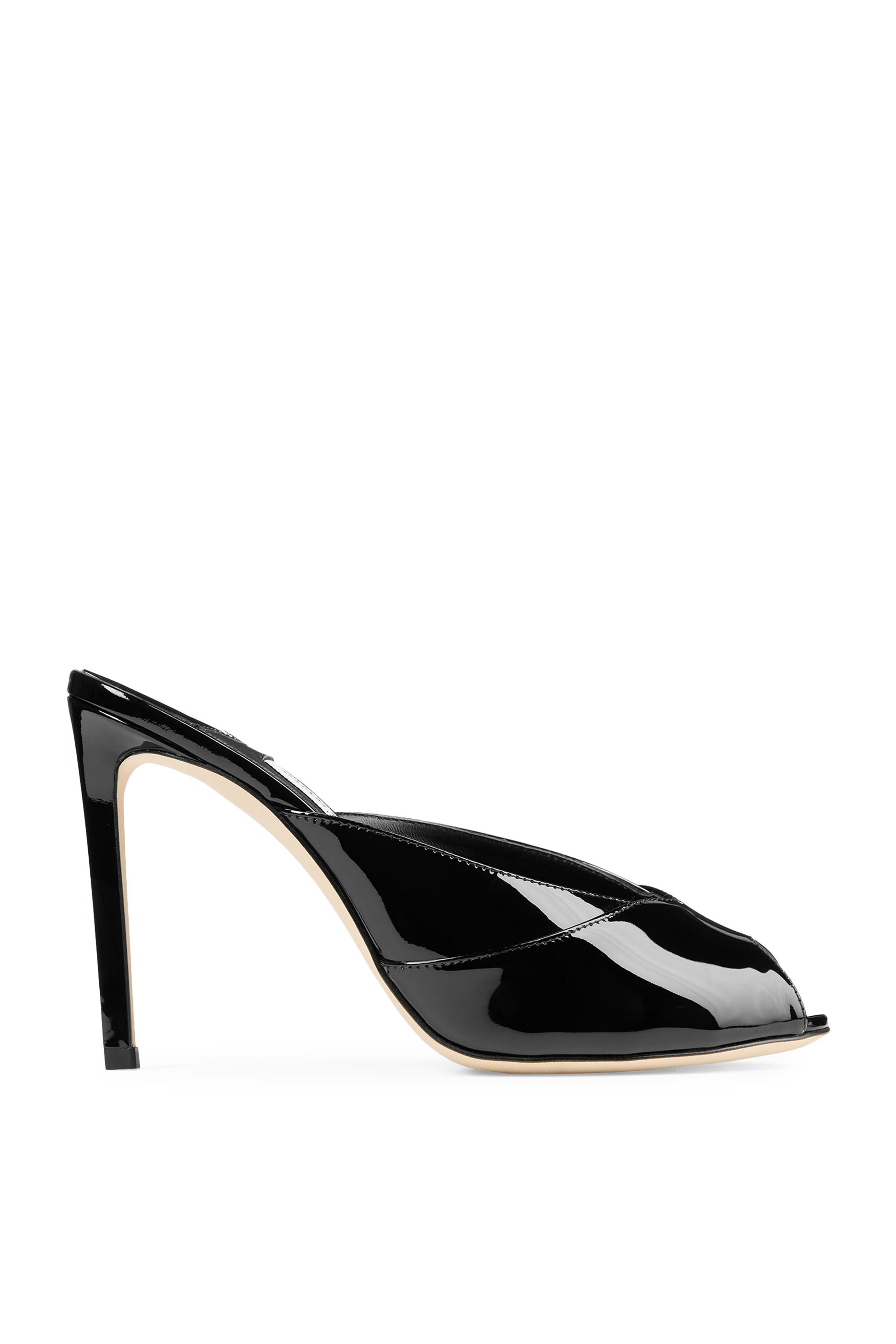 Brigitte 100 Patent Leather Mules