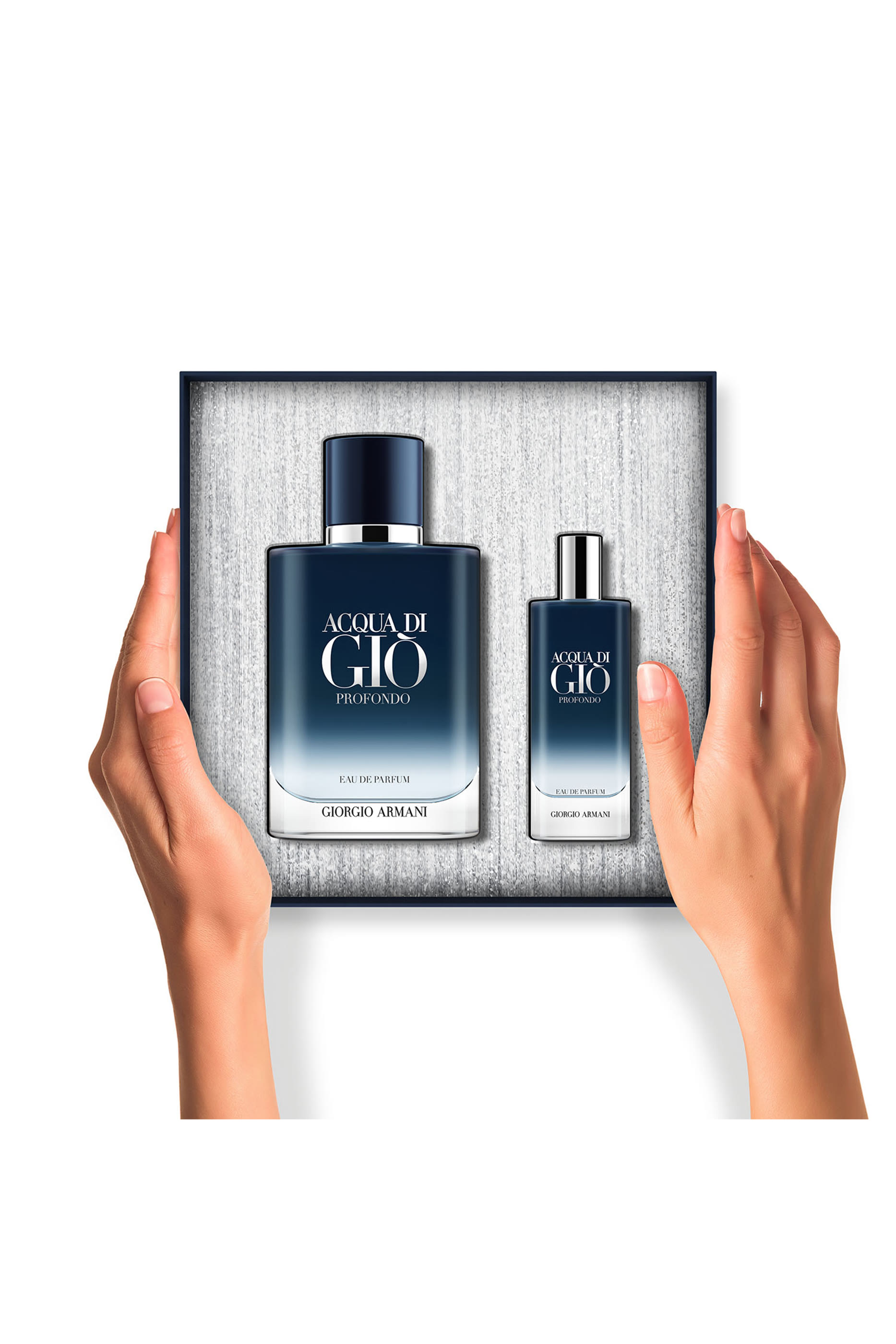 Acqua di Giò Eau de Parfum Profondo Holiday Set, 21% Value Savings
