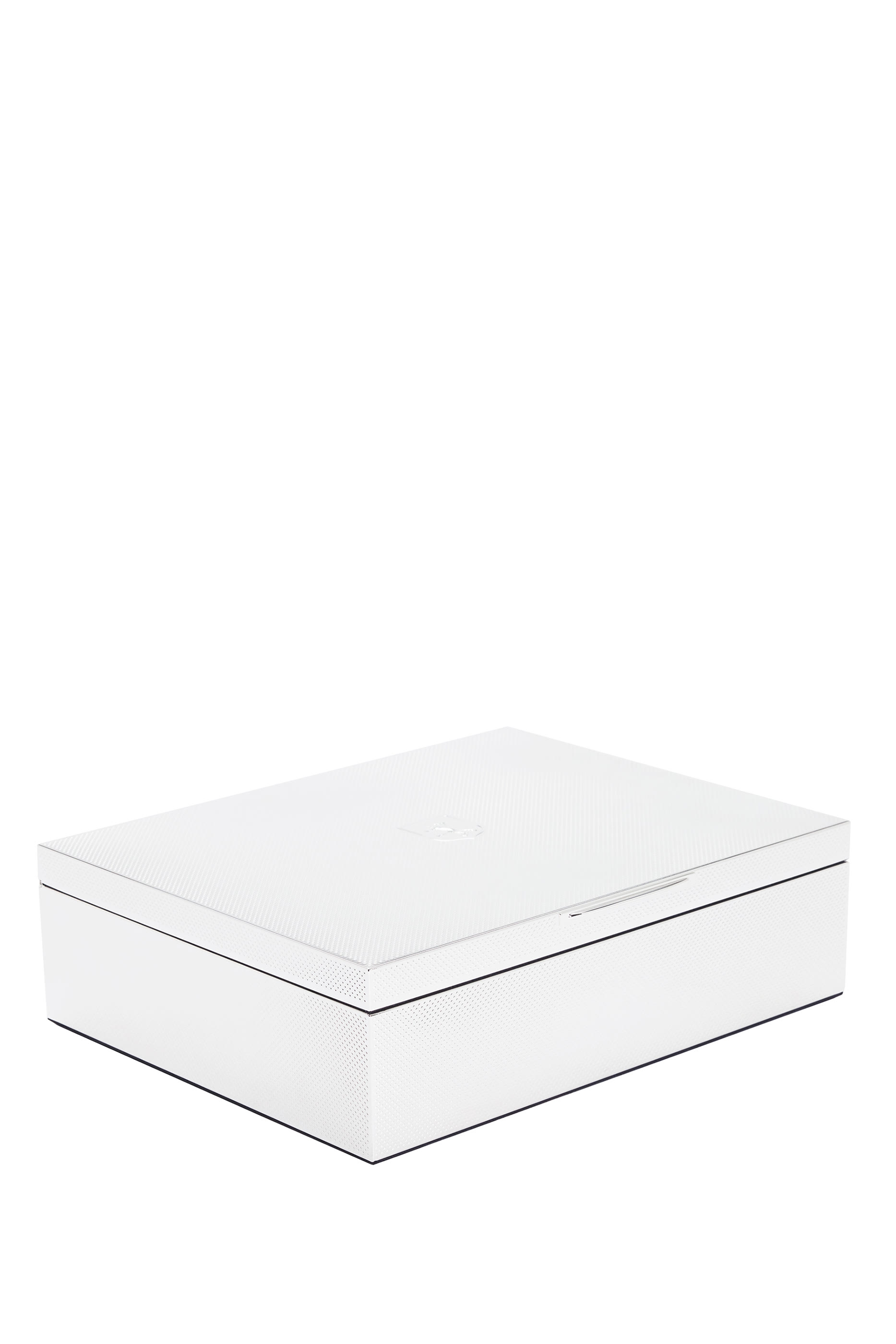 Silver Large Watch Jewelry Legacy Box 