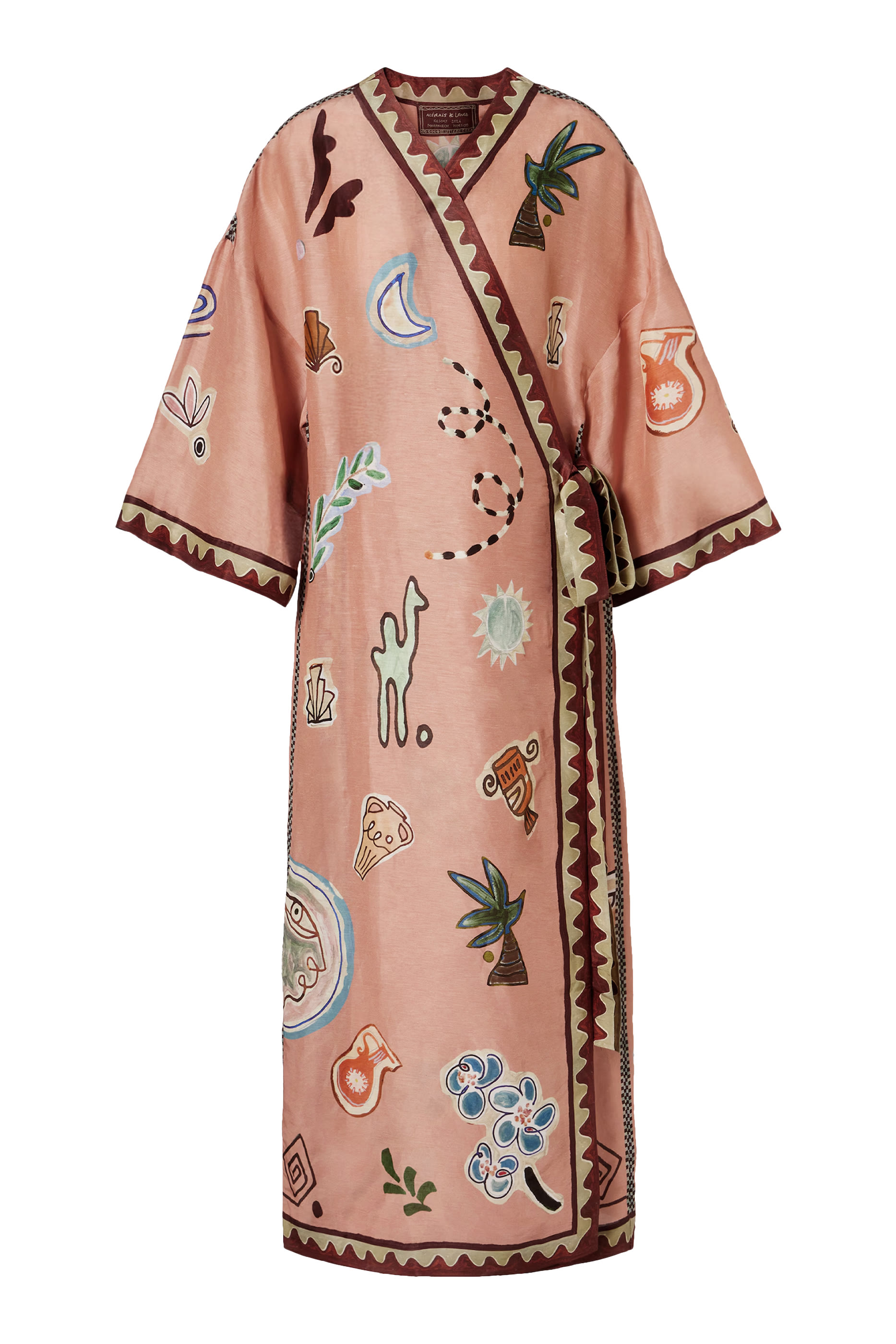 Laurence Wrap Midi Dress