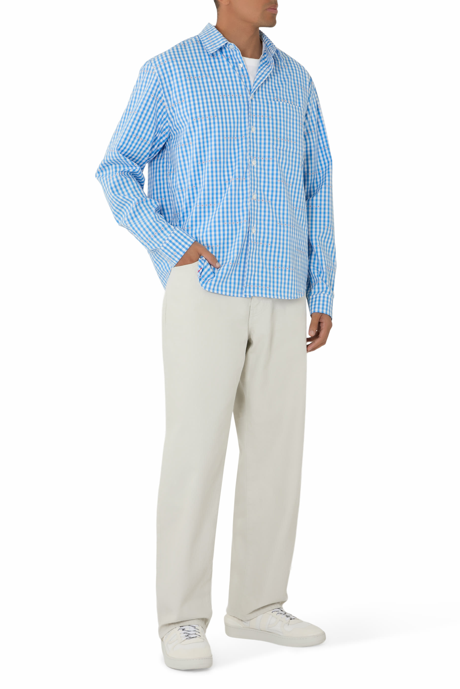 Micro Plaid Shirt 